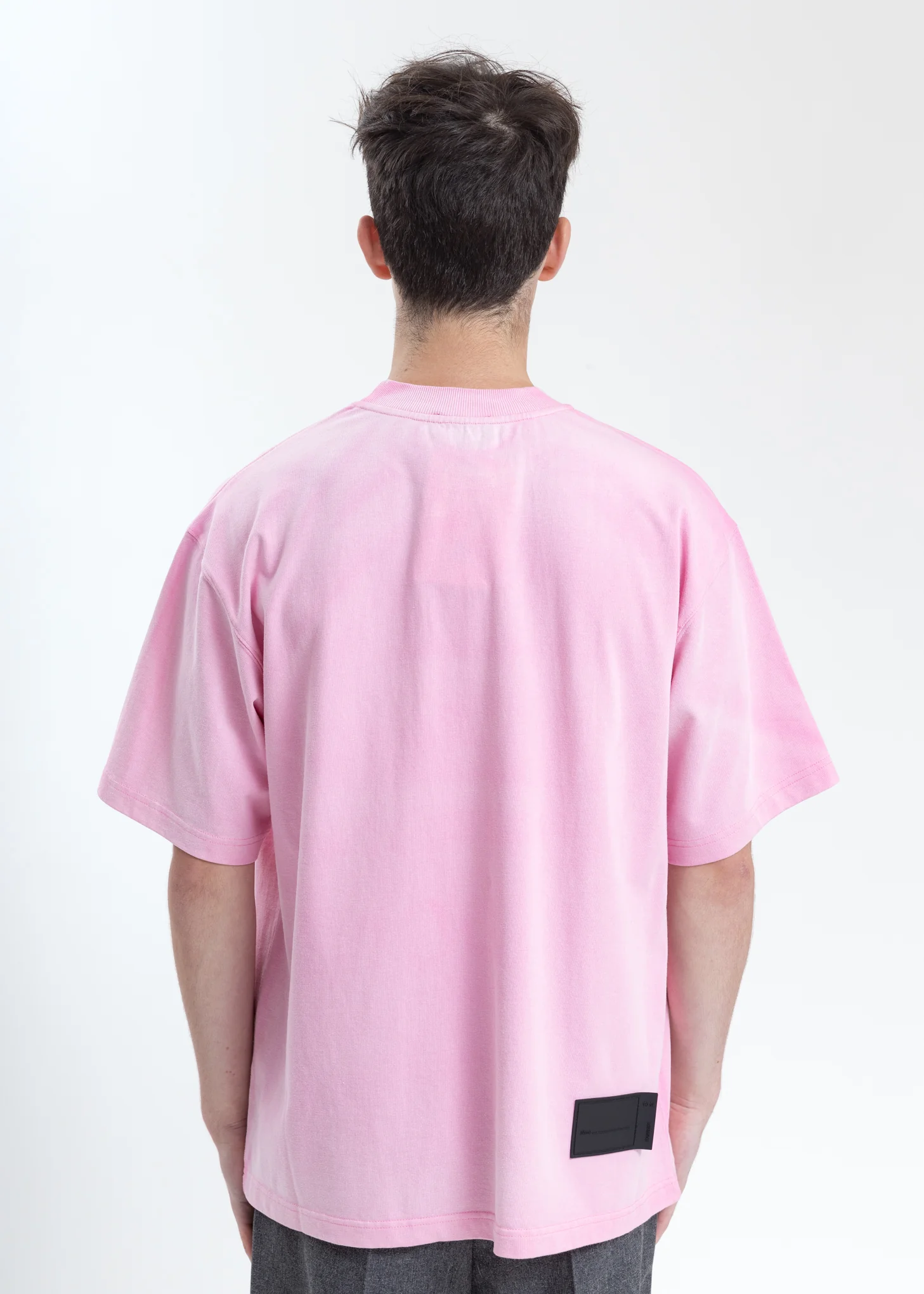 Pink Washed Logo T-Shirt - Image 4