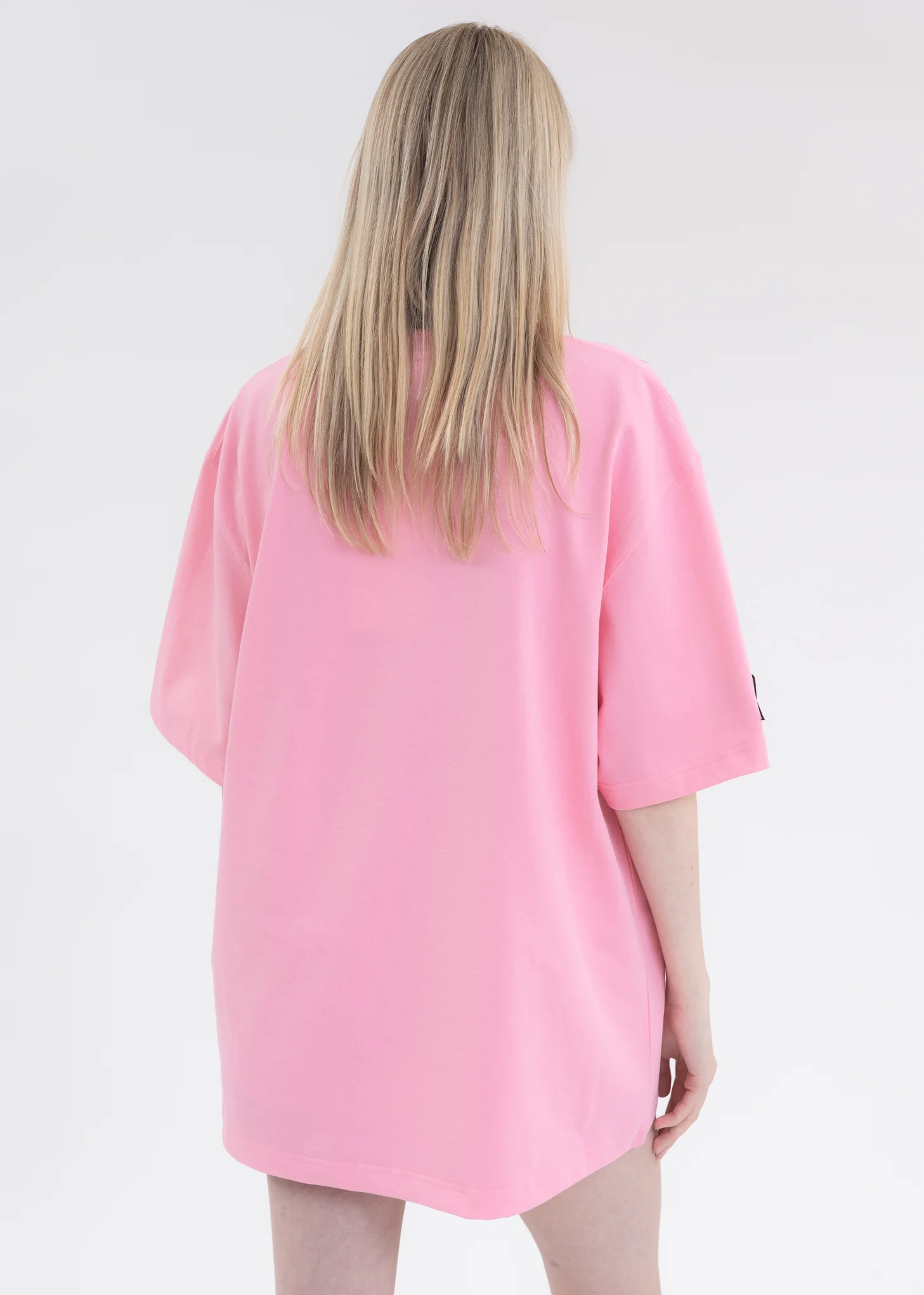 PINK WE11DONE WD LOGO T-SHIRT - Image 4