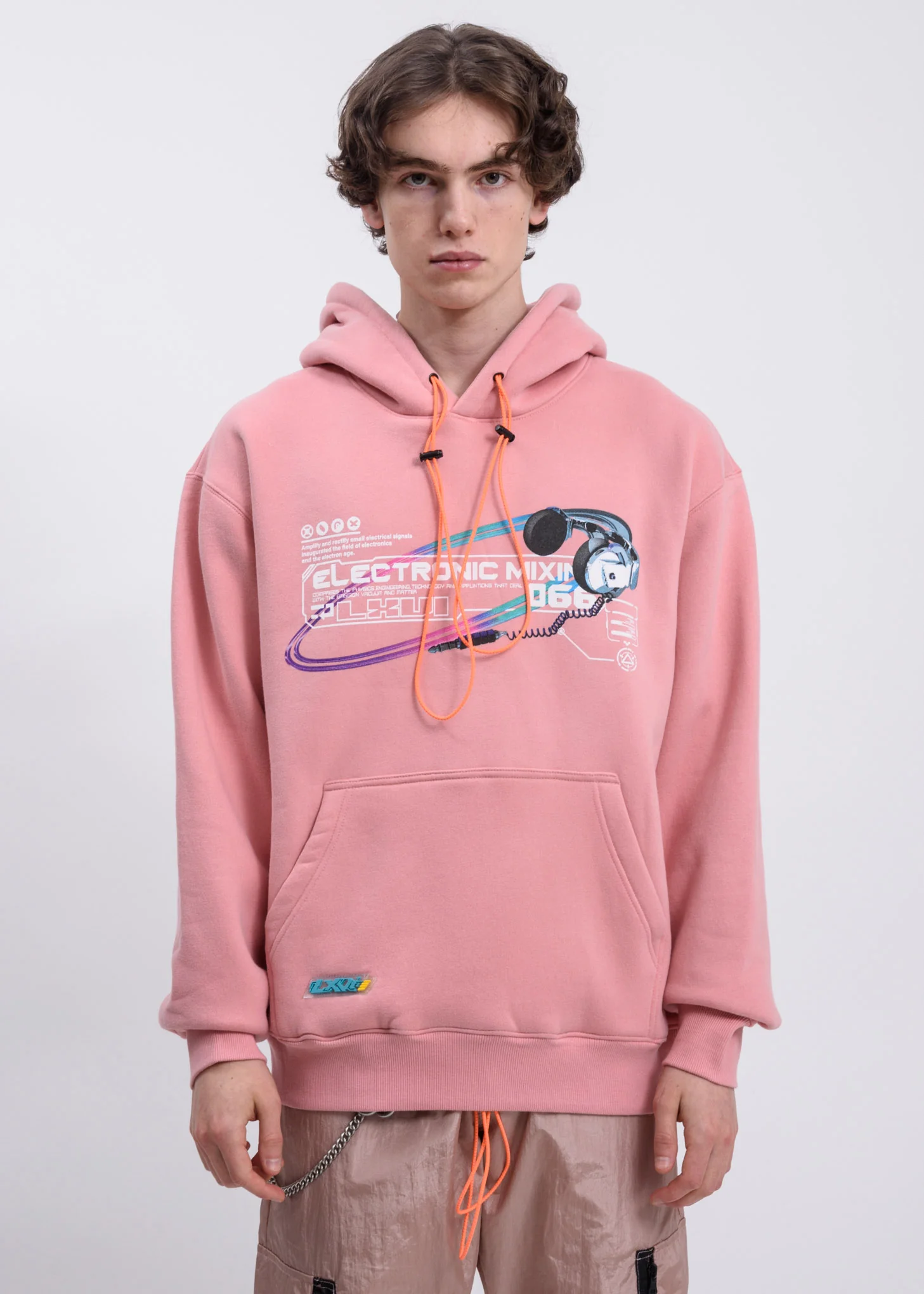 Pink Mixing Hoodie