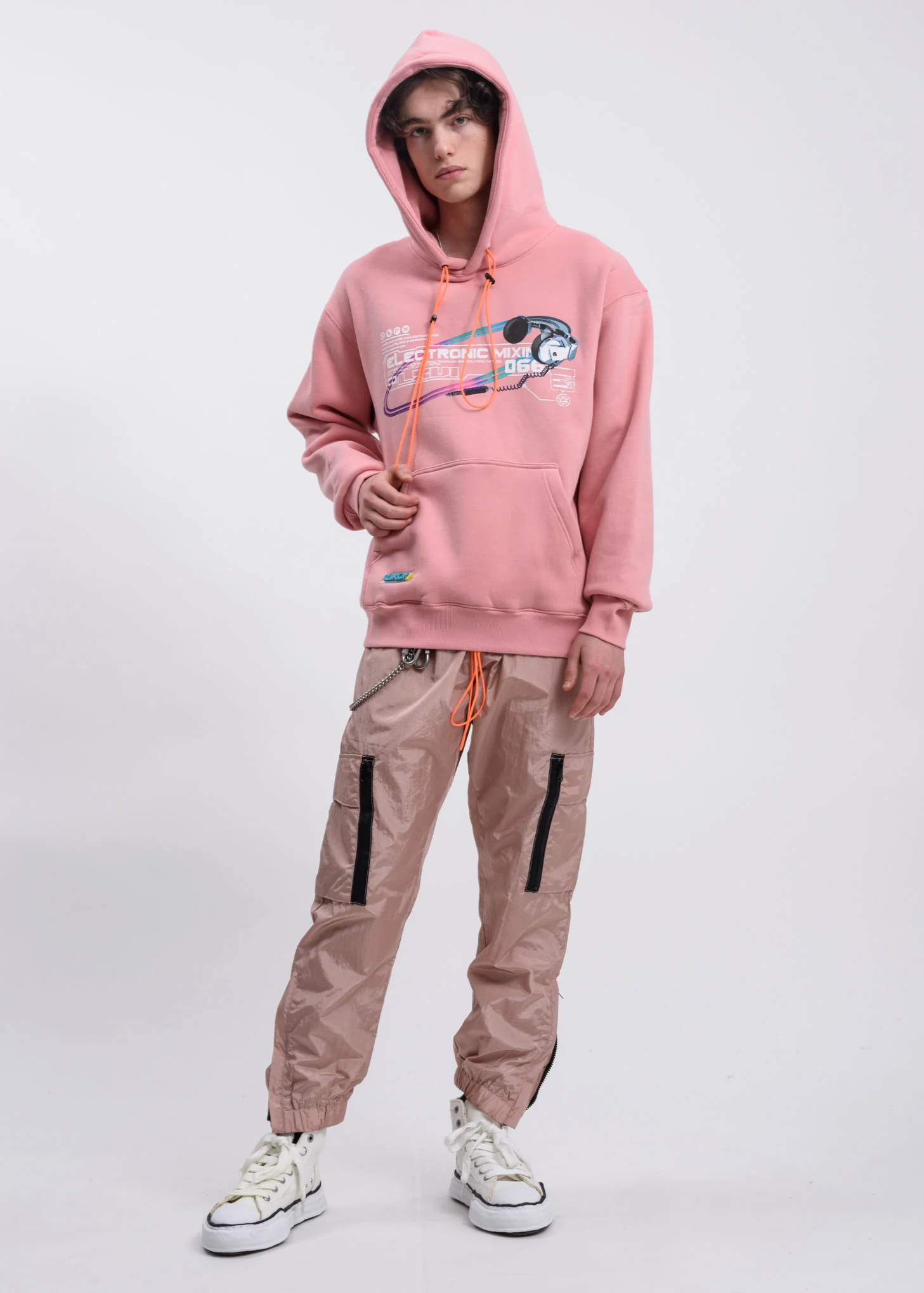 Pink Mixing Hoodie - Image 5