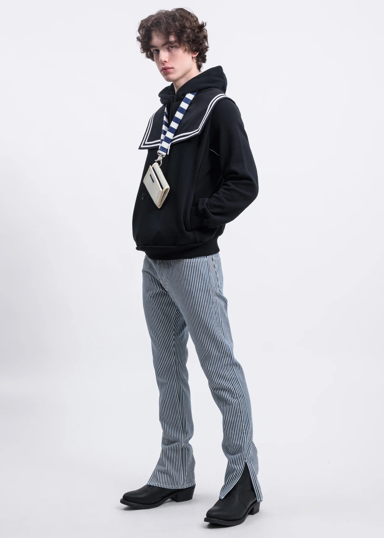 Black Sailor Hoodie - Image 8