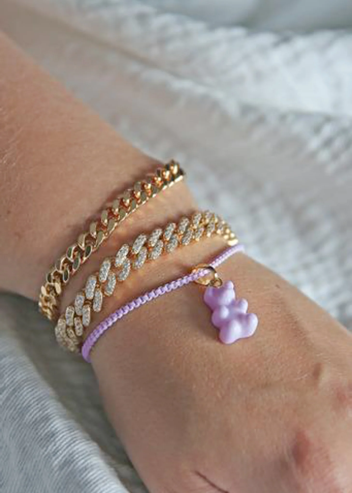Plastalina Bracelet - Lavender - Image 2