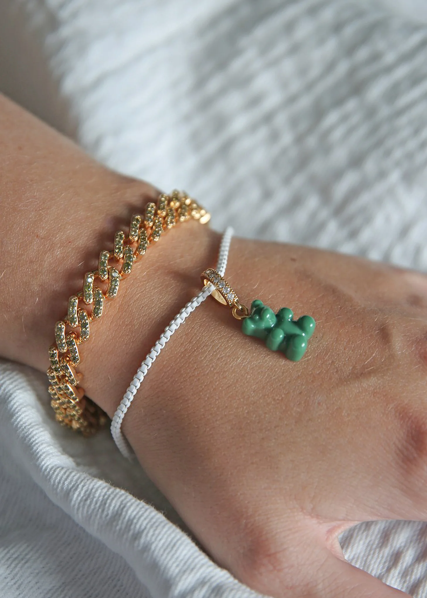 Plastalina Bracelet - Milky - Image 2