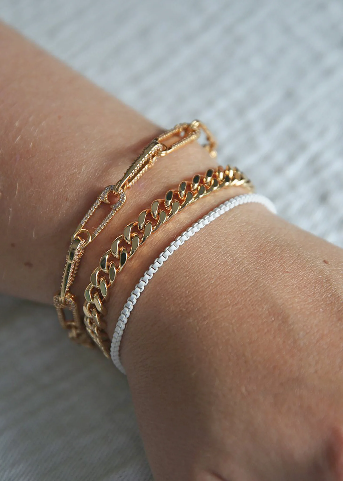 Plastalina Bracelet - Milky - Image 6