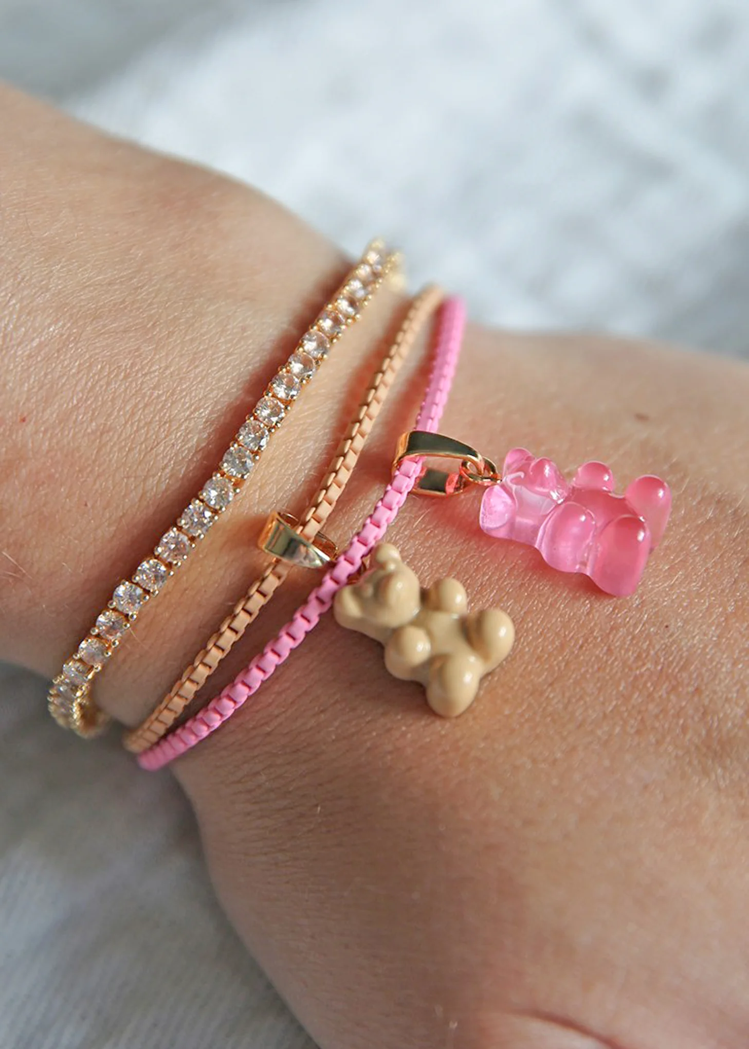 Plastalina Bracelet - Salt Caramel - Image 2