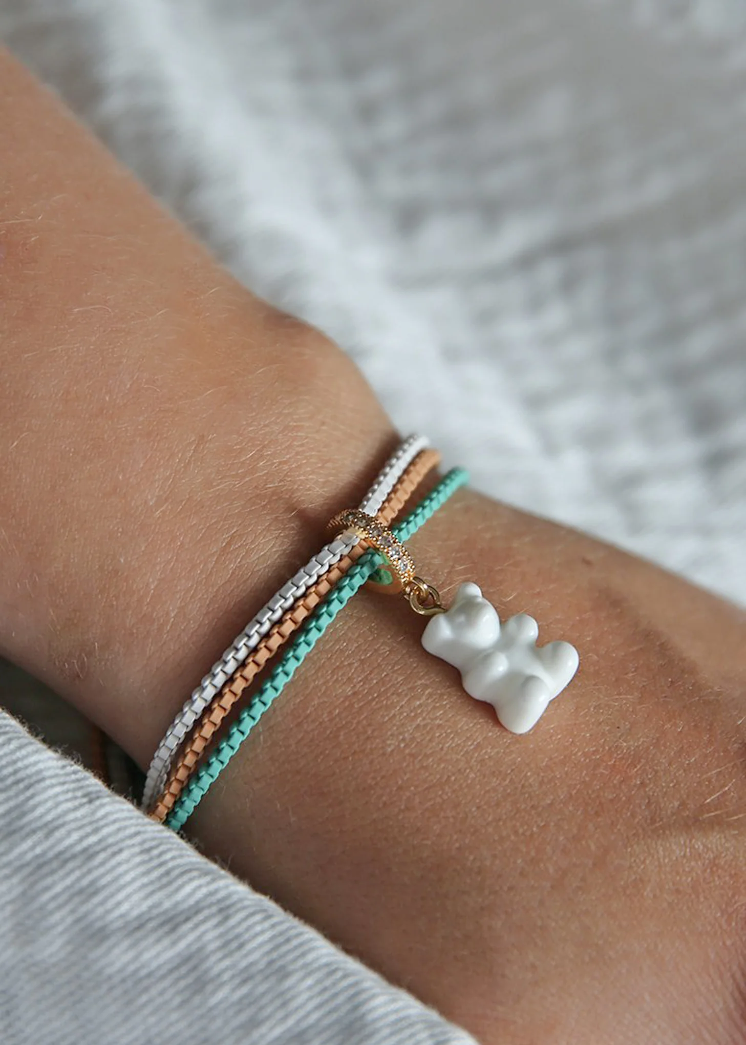 Plastalina Bracelet - Salt Caramel - Image 3