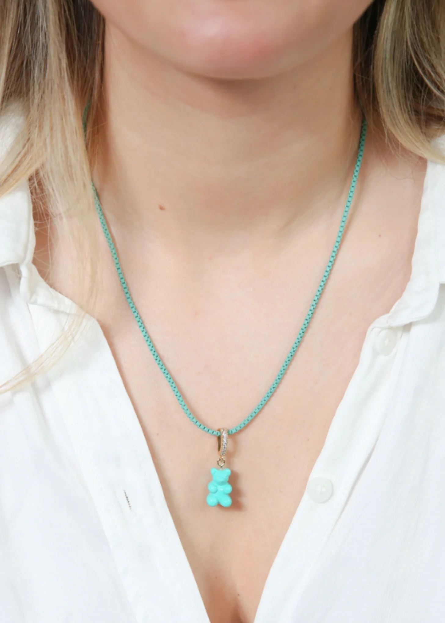 Plastalina Chain - Mykonos Blue - Image 2