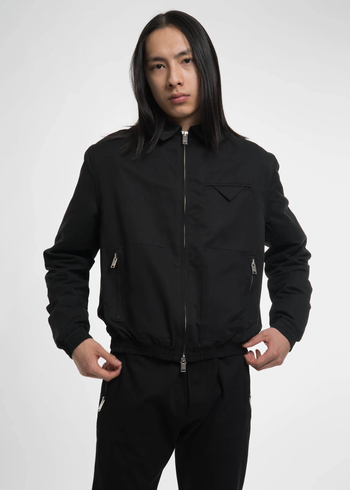 Poly Micro Twill Cargo Jacket - Image 6