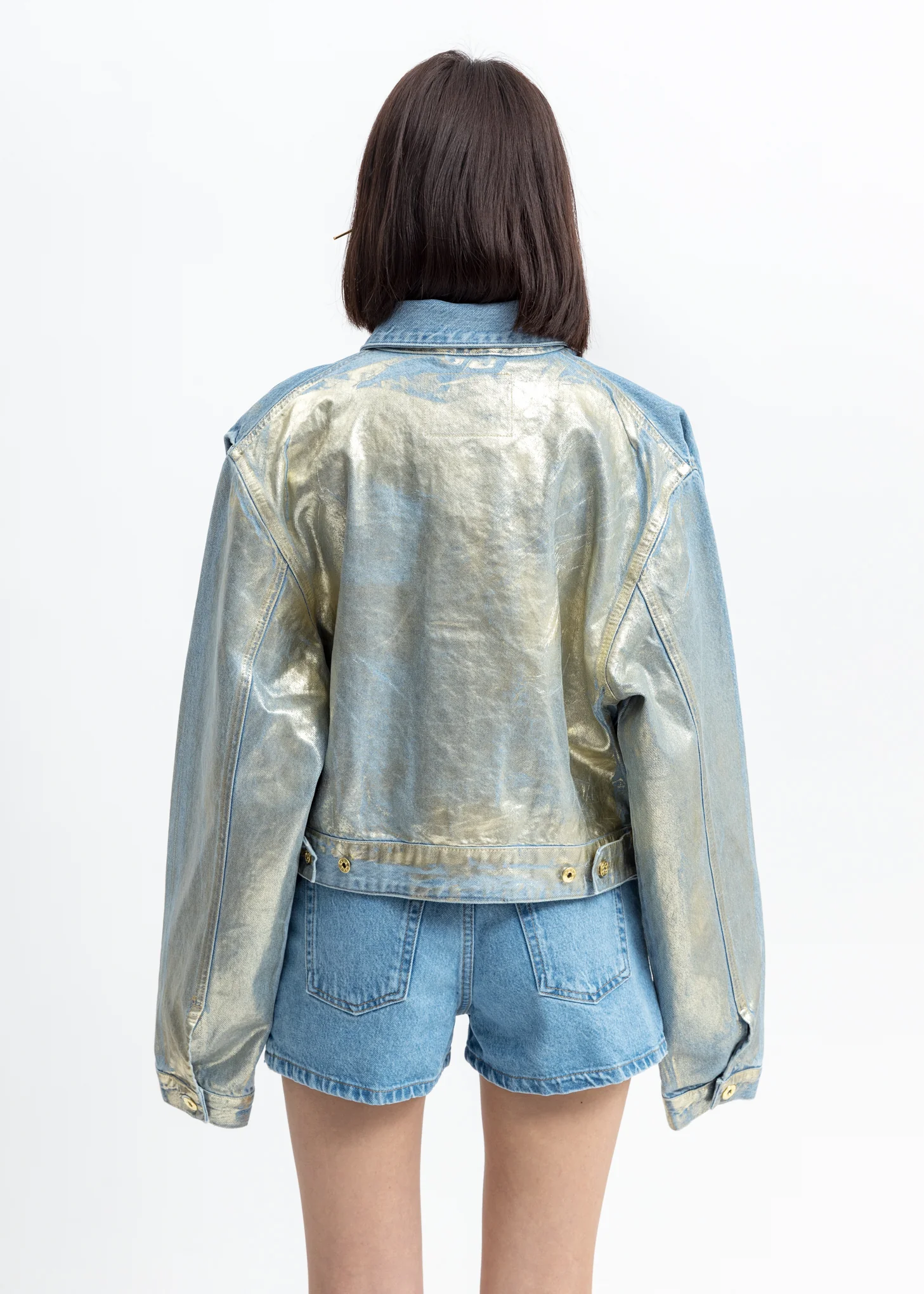 Pop-Up Denim Jacket - Image 4