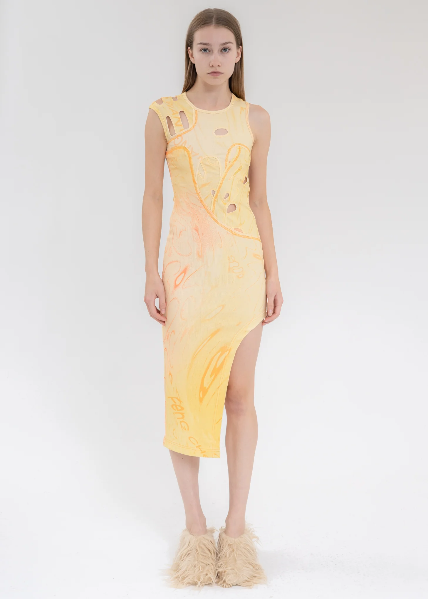 PRINT BODYSUIT DRESSES