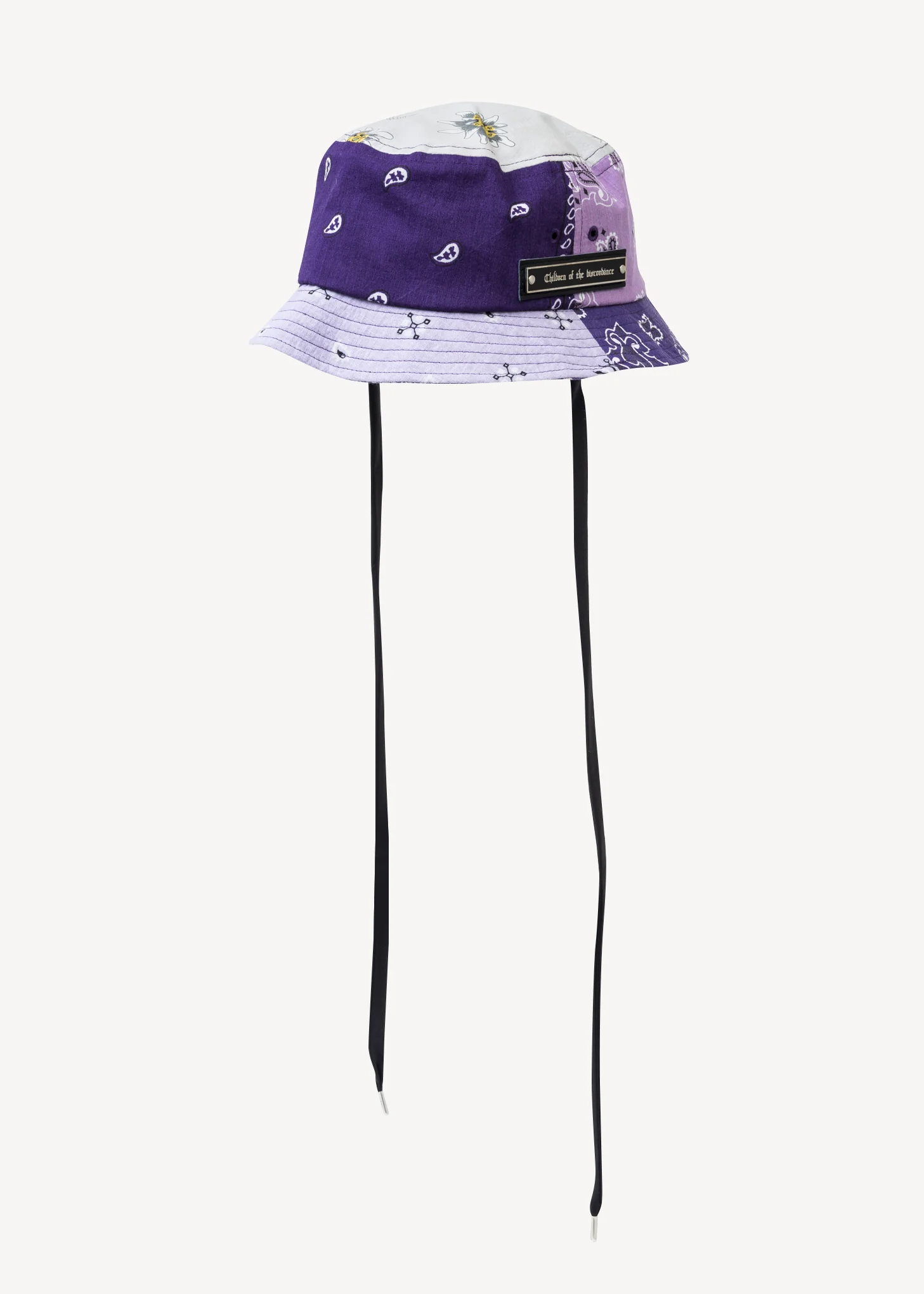 Purple BANDANA BUCKET HAT - Image 2