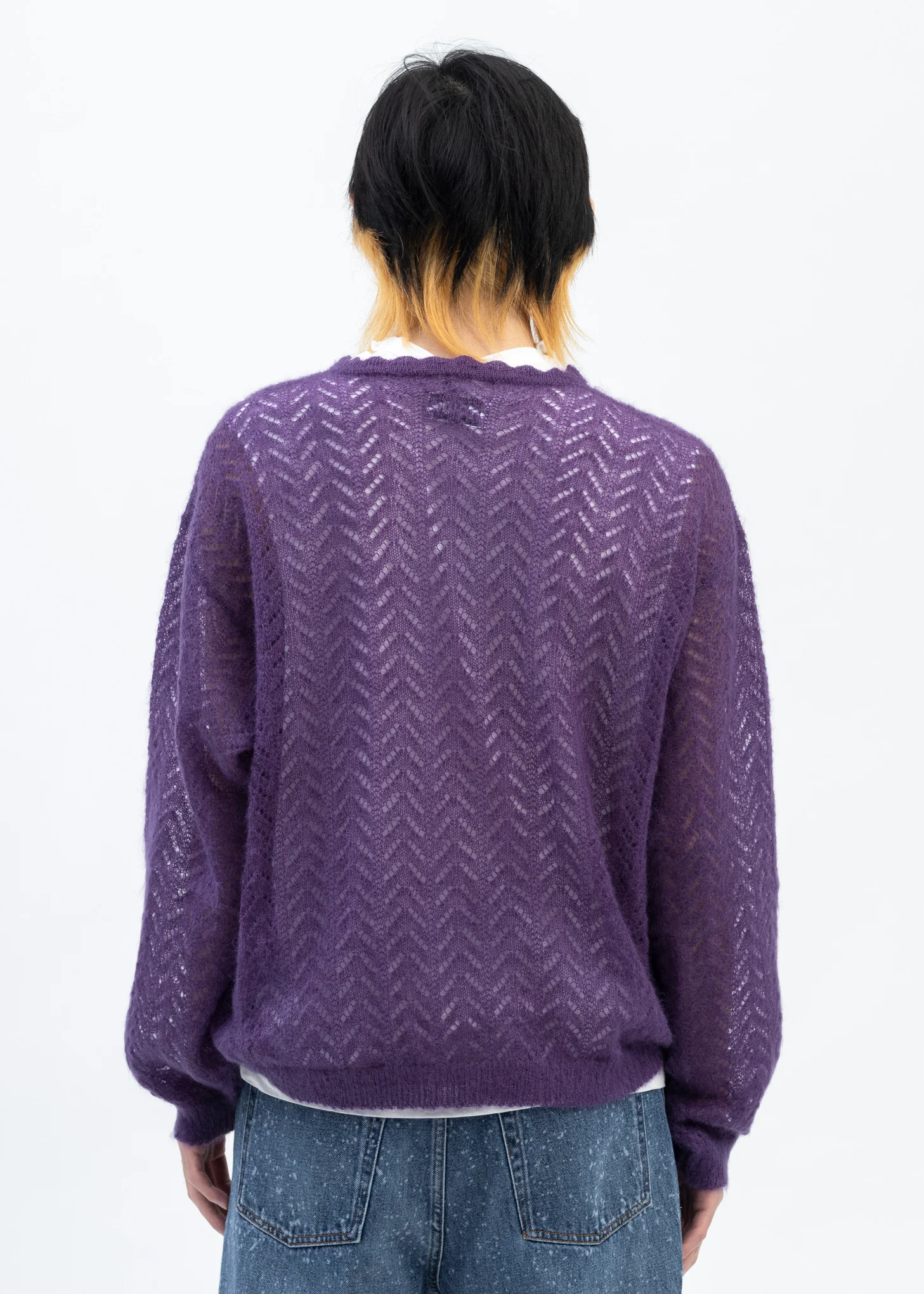 PURPLE BIMBO CARDIGAN - Image 3