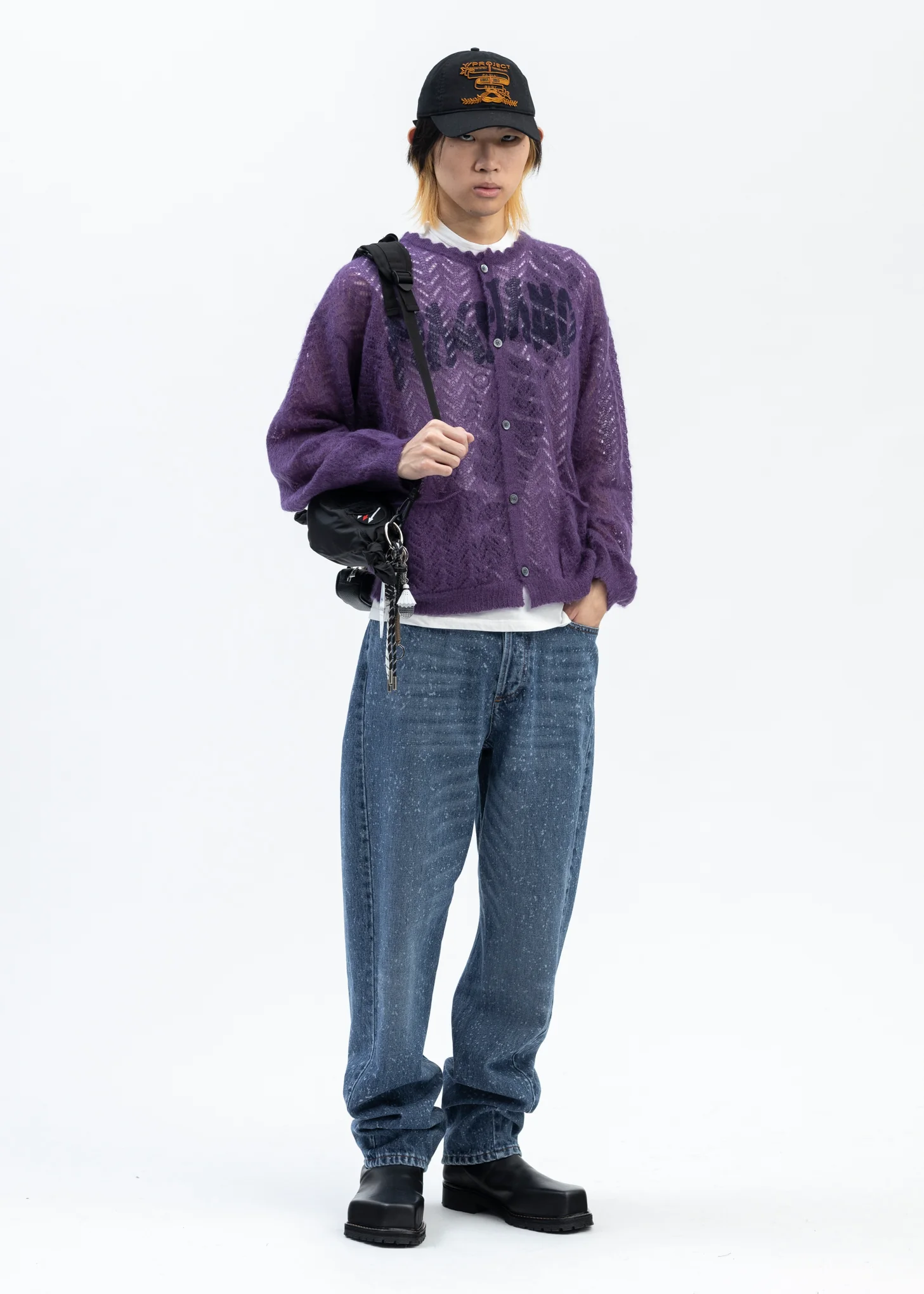 PURPLE BIMBO CARDIGAN - Image 5