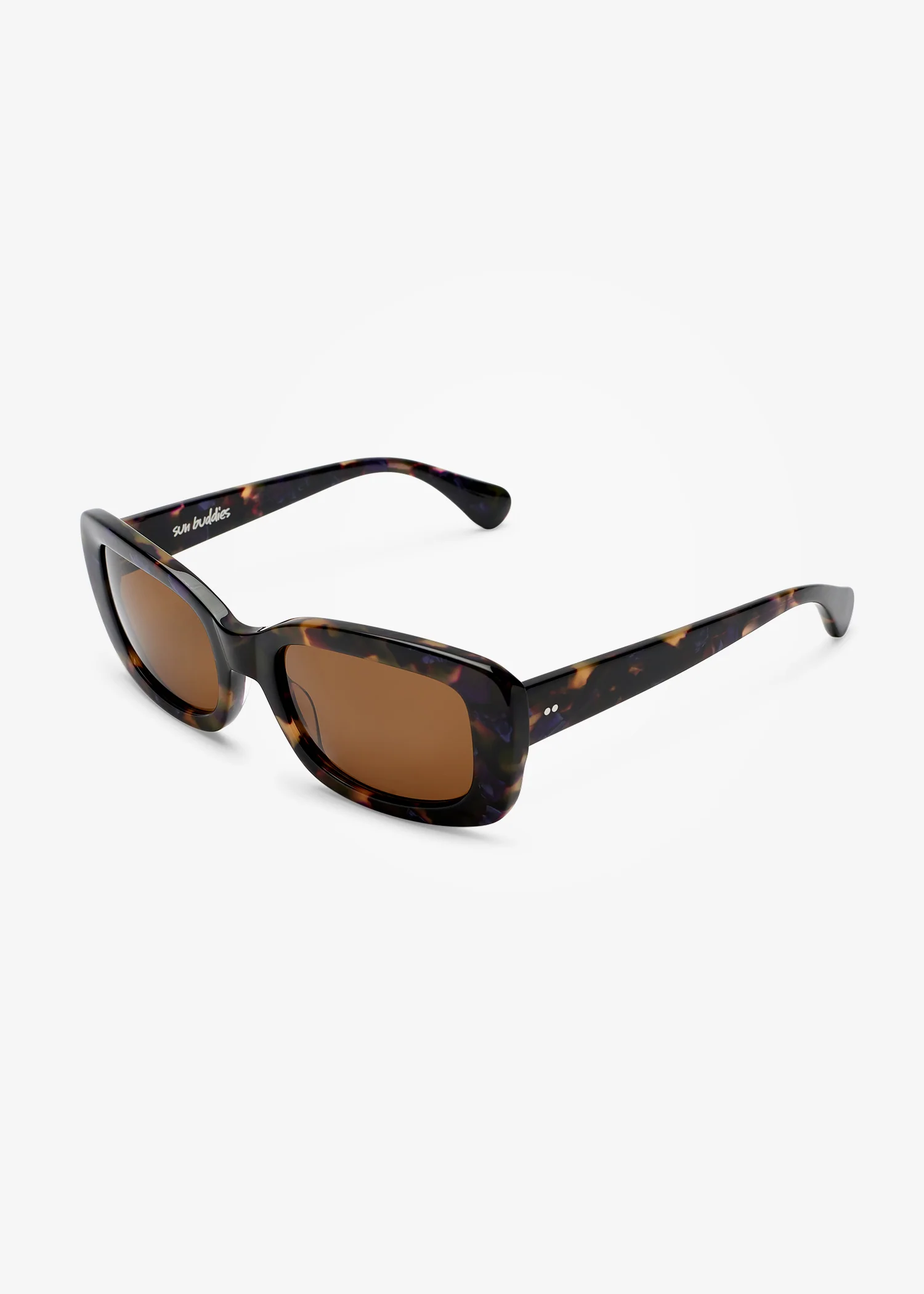 Purple Blonde Tortoise Junior Sunglasses - Image 4