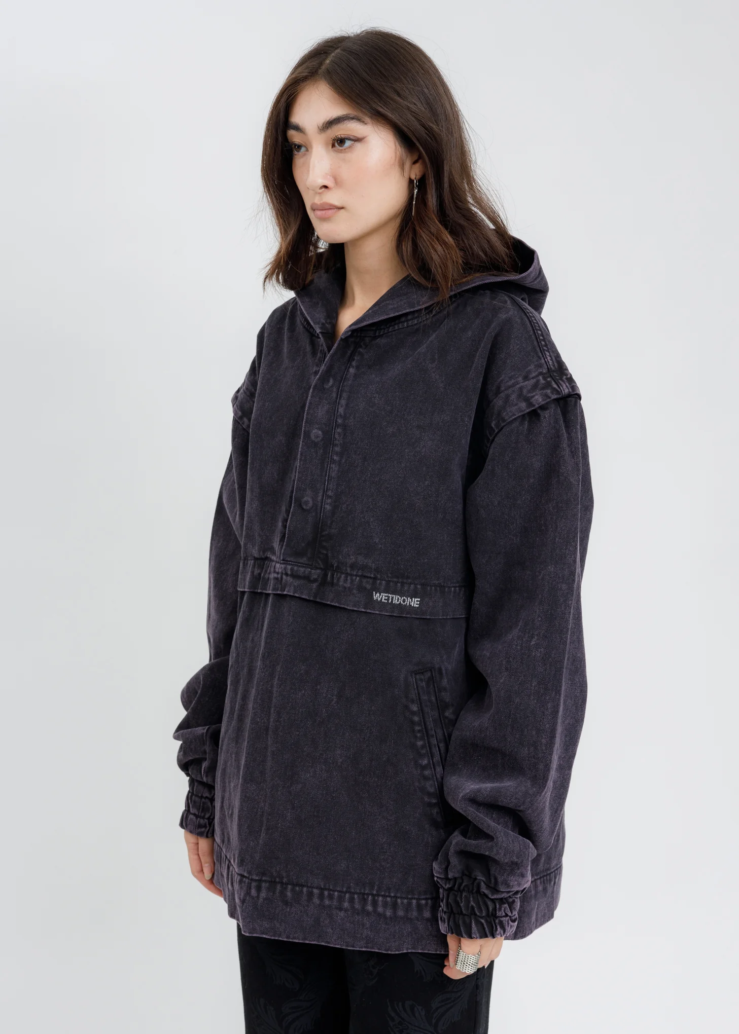 Purple Hoodie Anorak - Image 3