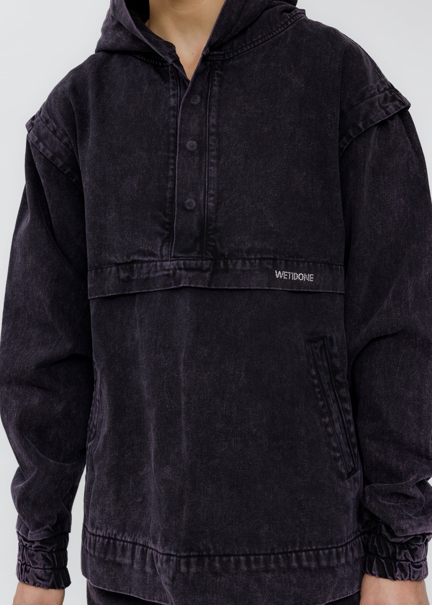 Purple Hoodie Anorak - Image 4