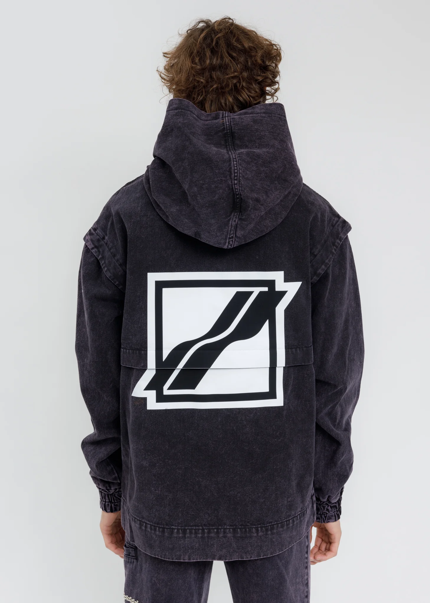 Purple Hoodie Anorak - Image 5