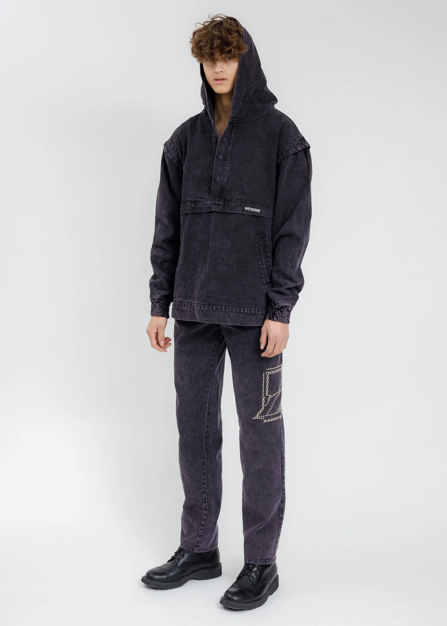 Purple Hoodie Anorak - Image 7
