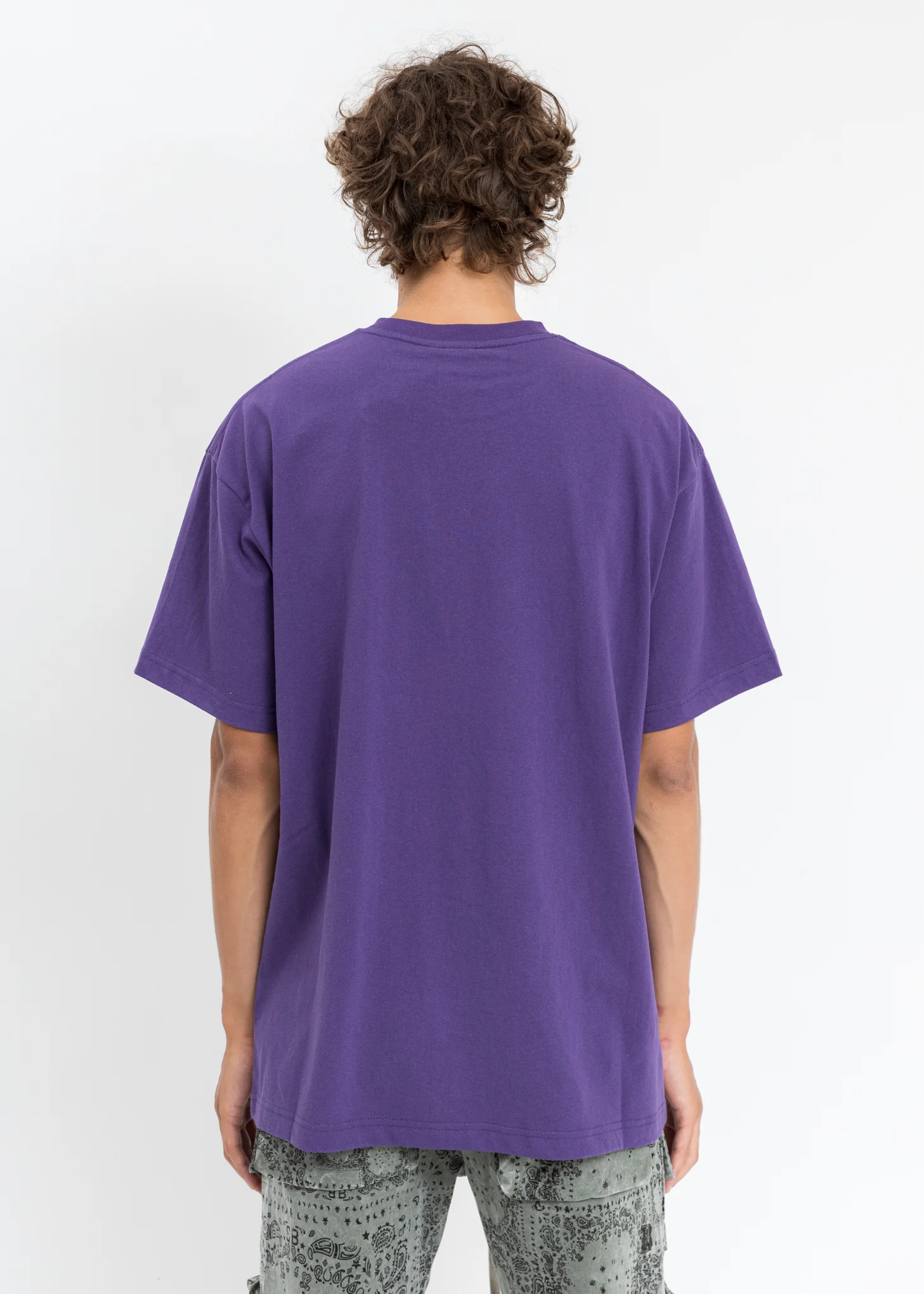 Purple LXVI Logo T-Shirt - Image 3
