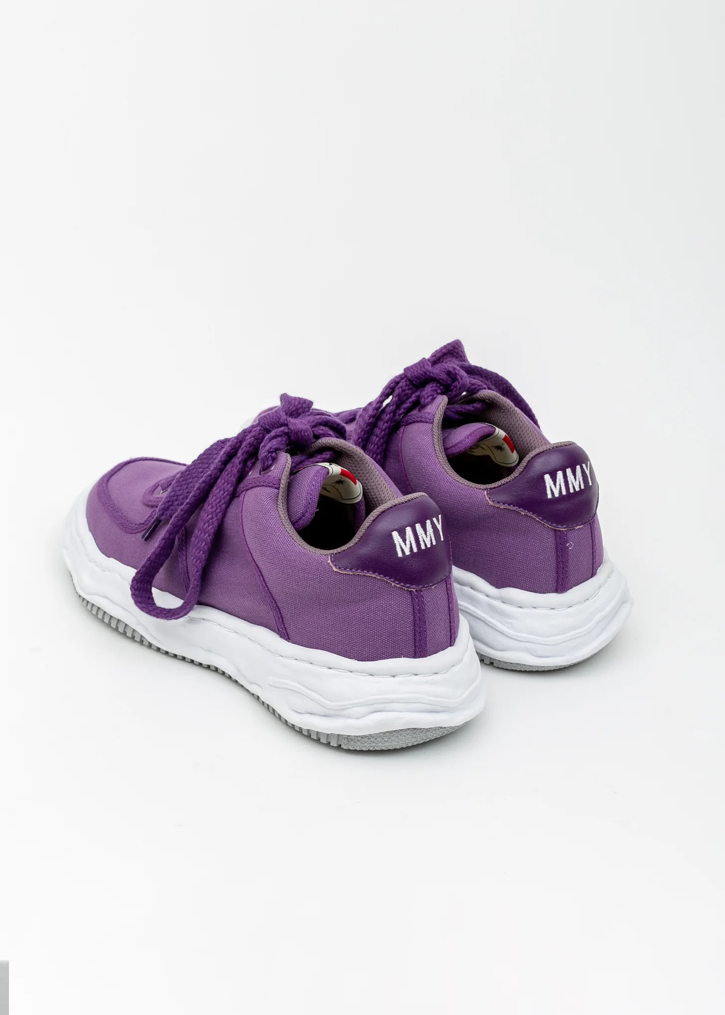 Purple Original Sole Canvas Sneaker (WAYNE LOW) - Image 2