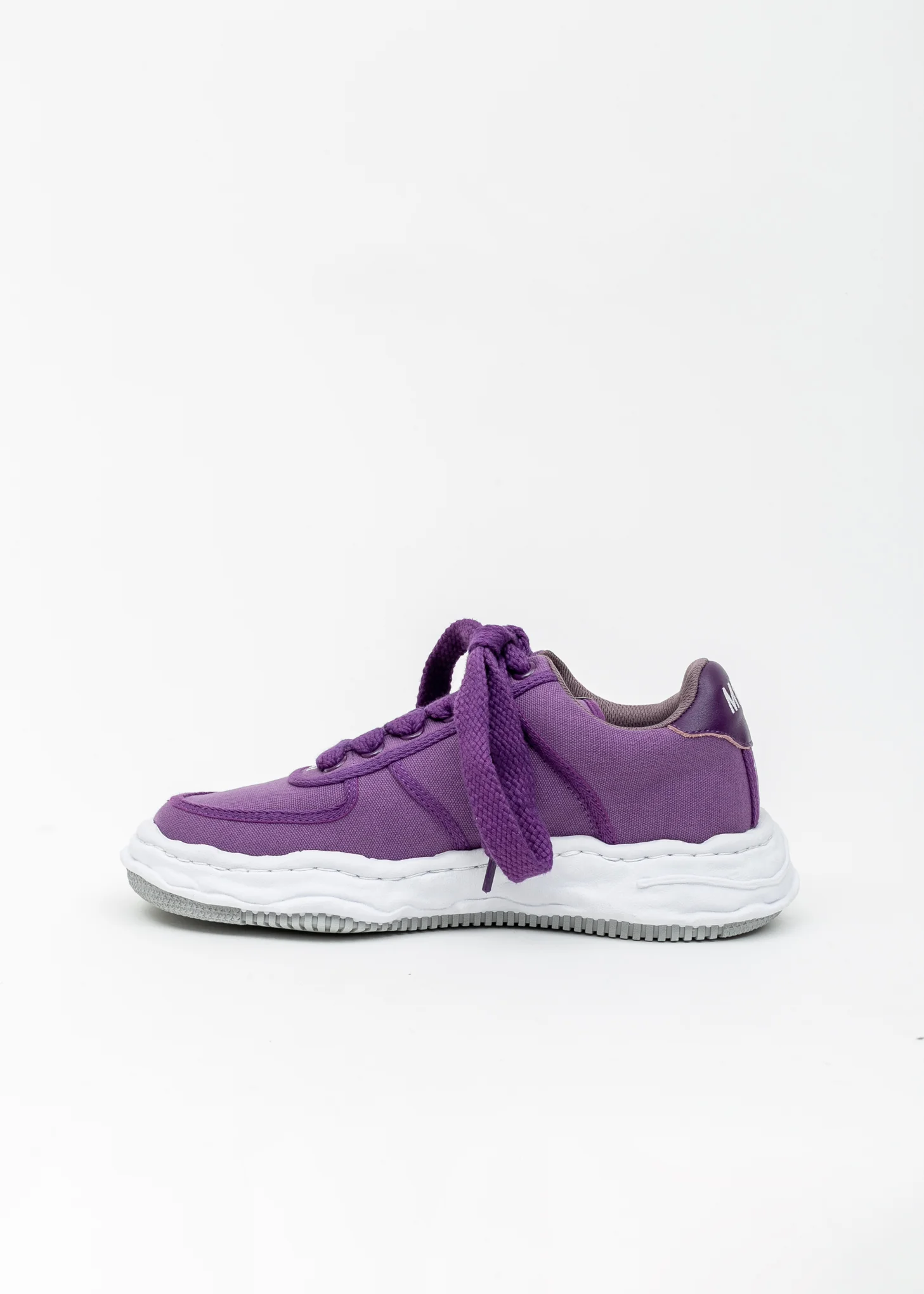 Purple Original Sole Canvas Sneaker (WAYNE LOW) - Image 4