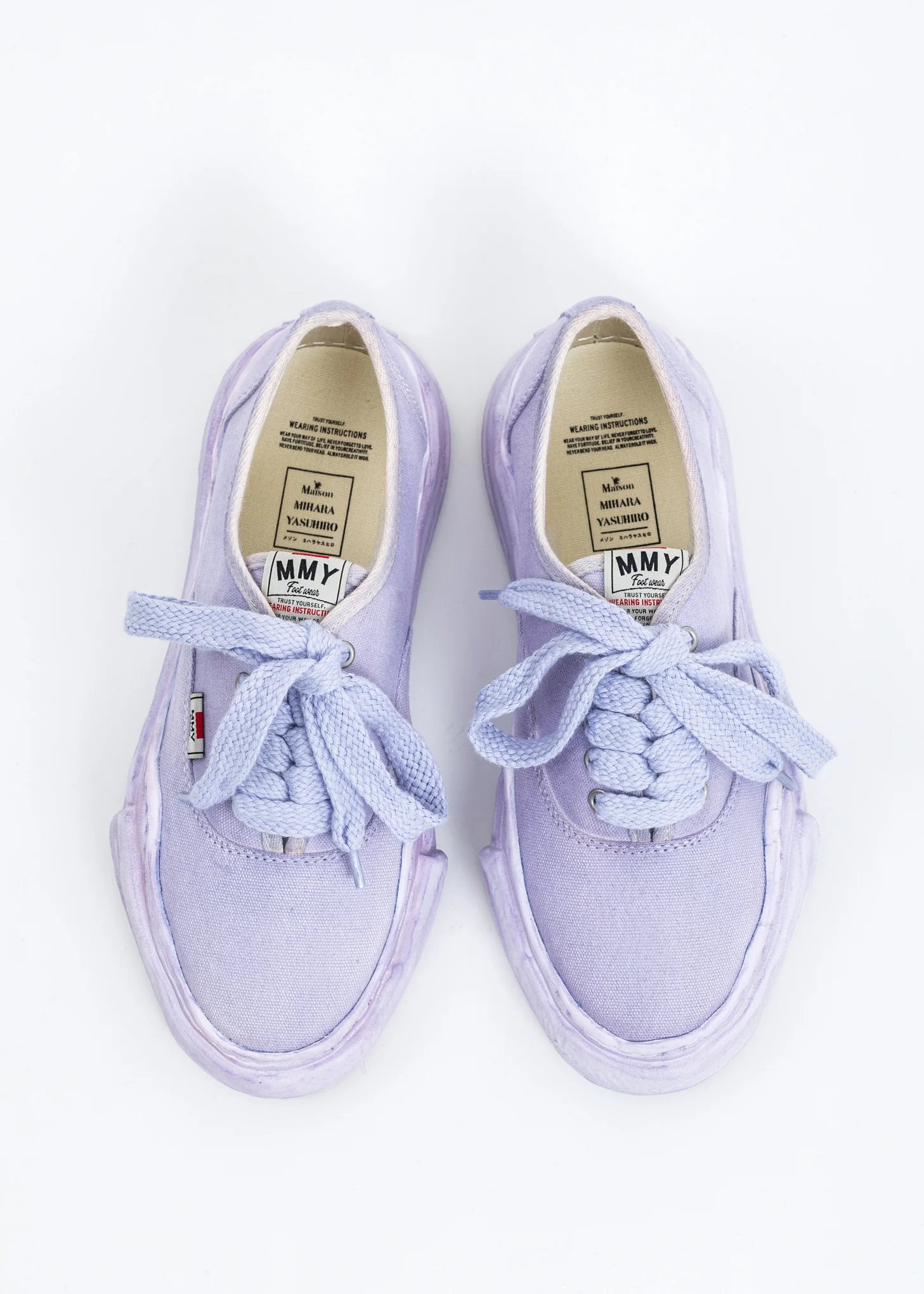 Purple Original Sole Overdyed Canvas Sneaker (BAKER) - Image 2