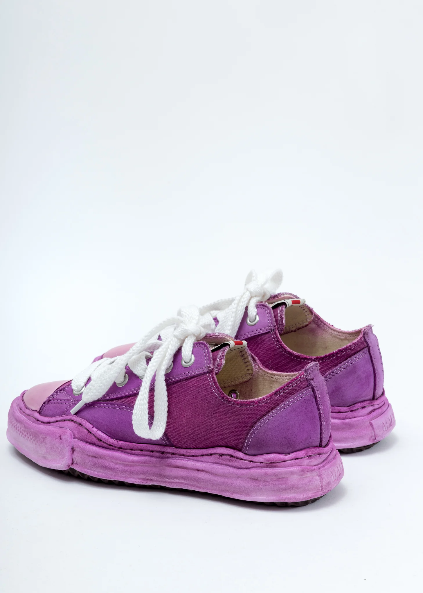 Purple Overdyed Original Sole Low Cut Sneaker - Image 2