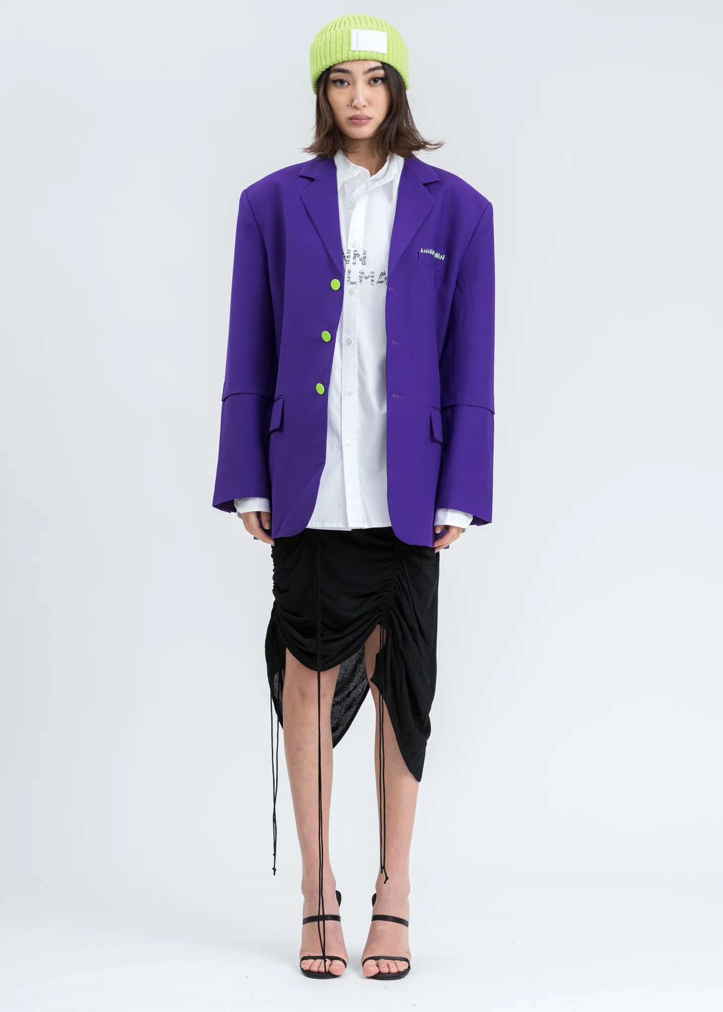 Purple Oversized Blazer - Image 6