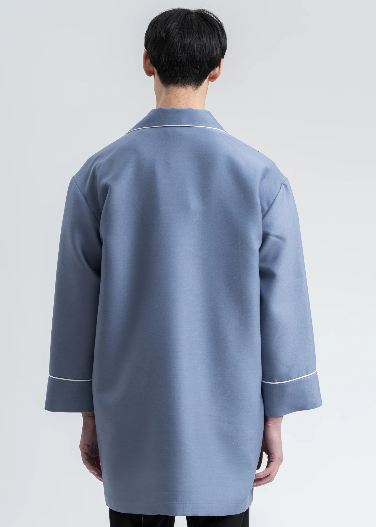 Blue Pyjama Coat - Image 4