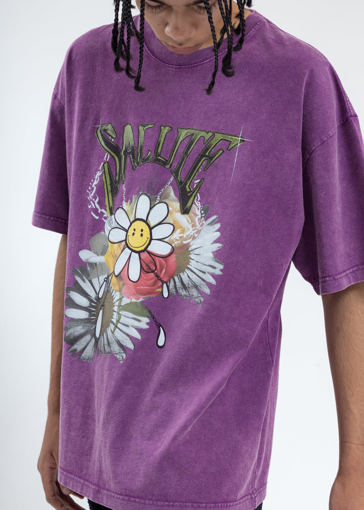 Purple Sunflower T-Shirt - Image 2
