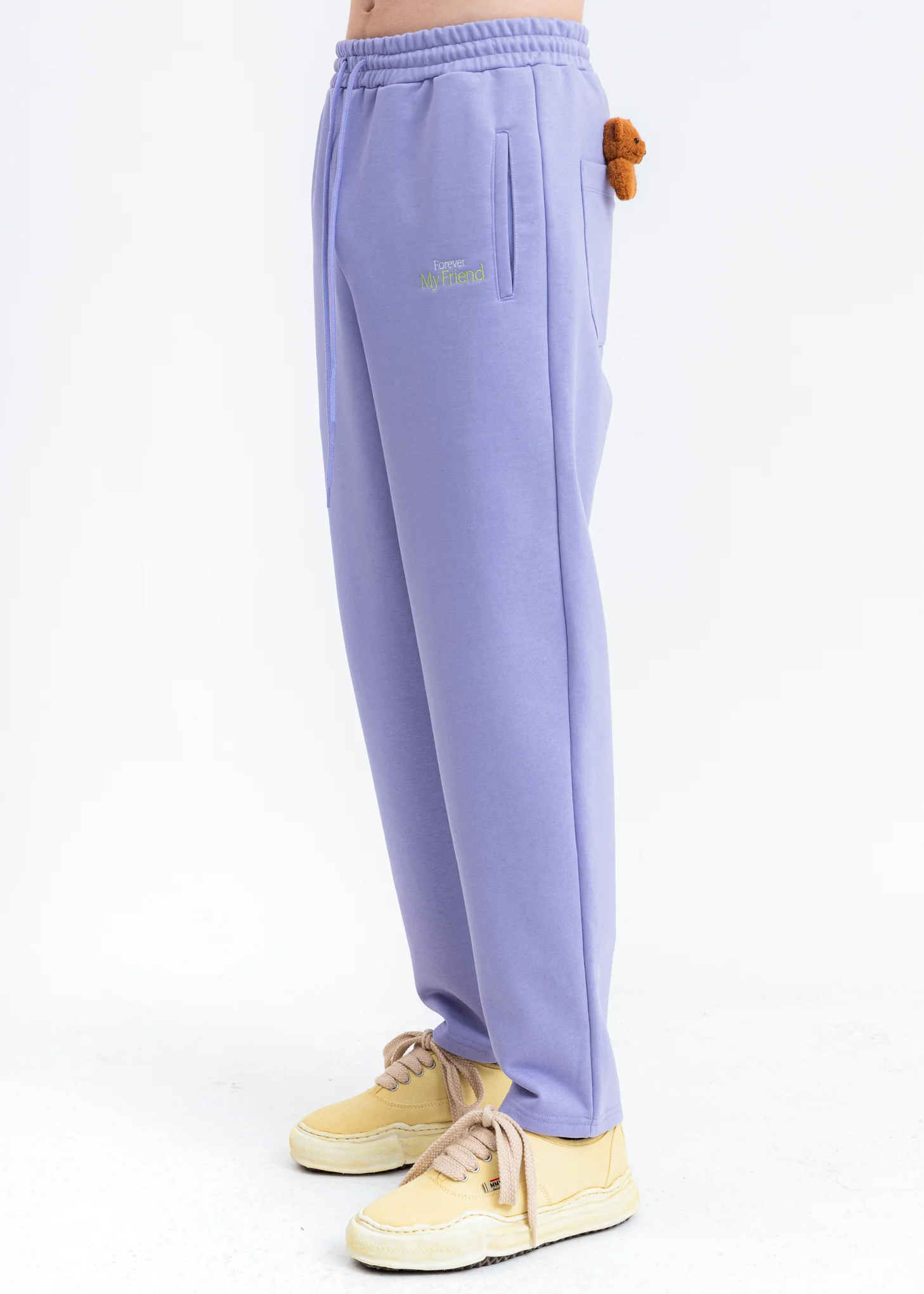 Purple Sweat Pants With My Friend