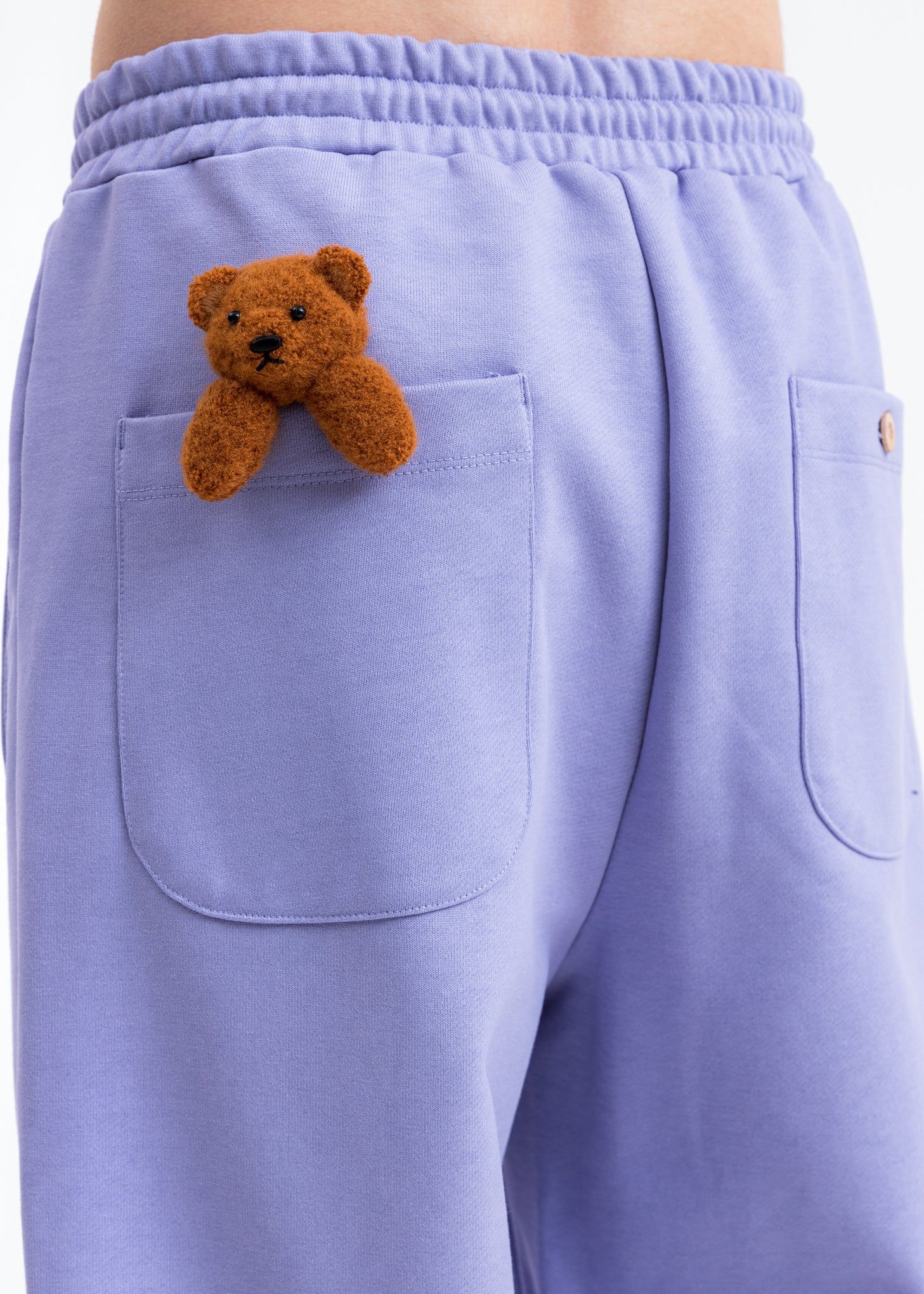 Purple Sweat Pants With My Friend - Image 2
