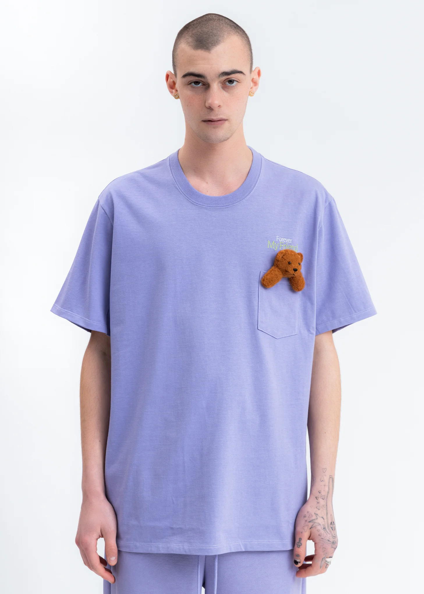 Purple T-Shirt With My Friend