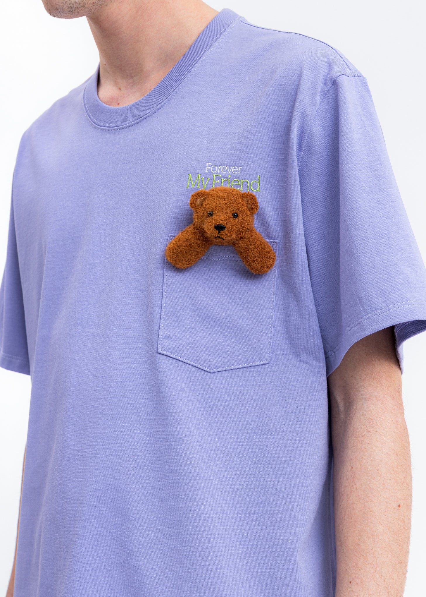 Purple T-Shirt With My Friend - Image 2