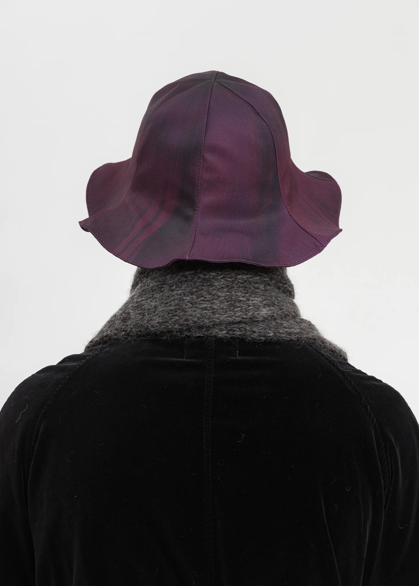 Purple Turip Printed Turip Hat - Image 3