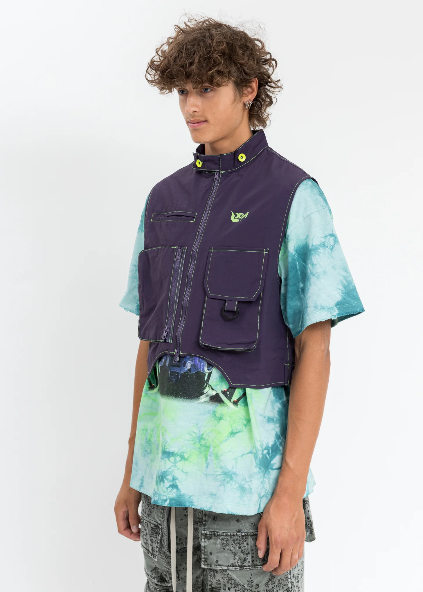 Purple Worker Vest - Image 3