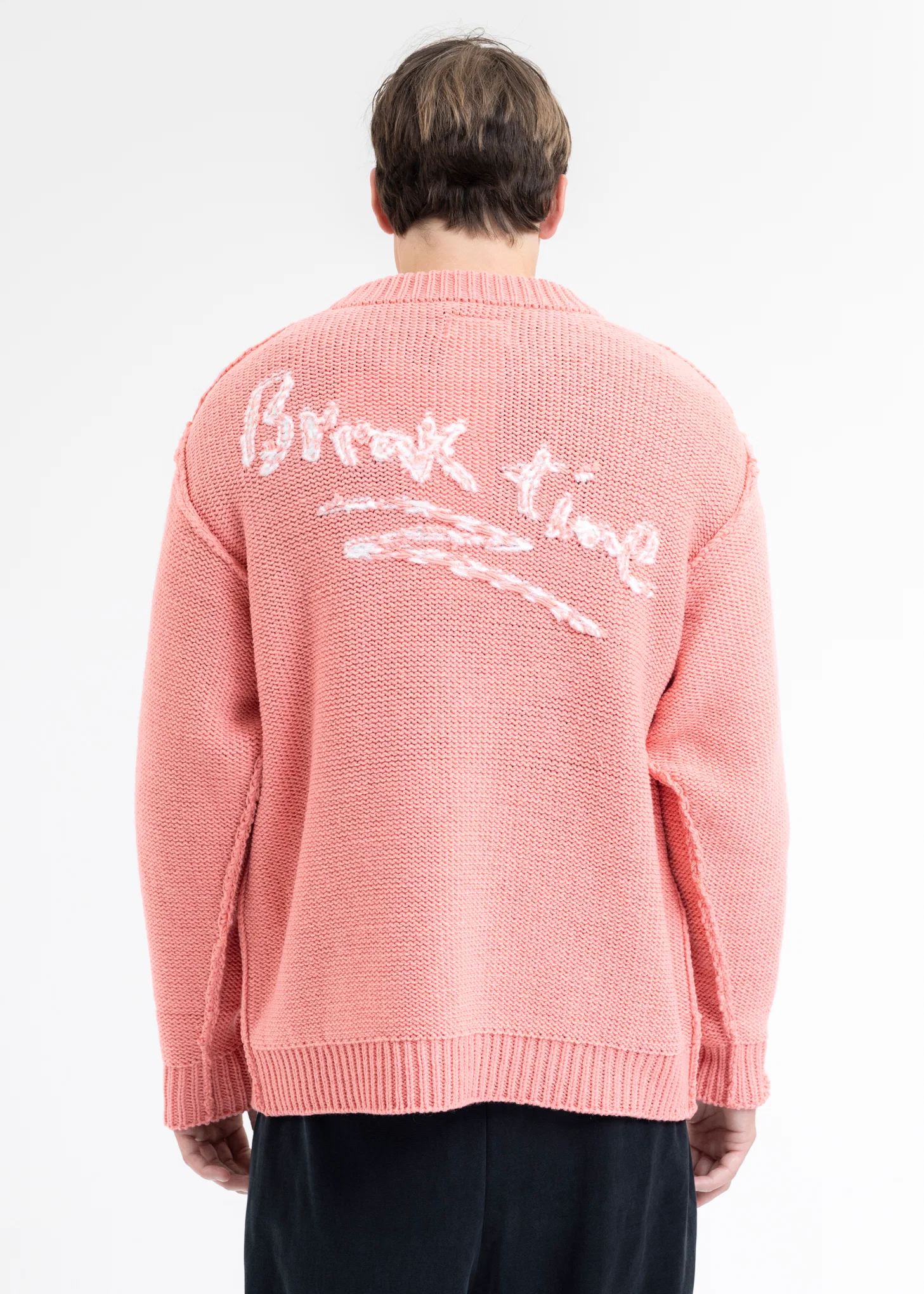 RABBIT HAND-KNITTING JACQUARD PULLOVER - Image 5