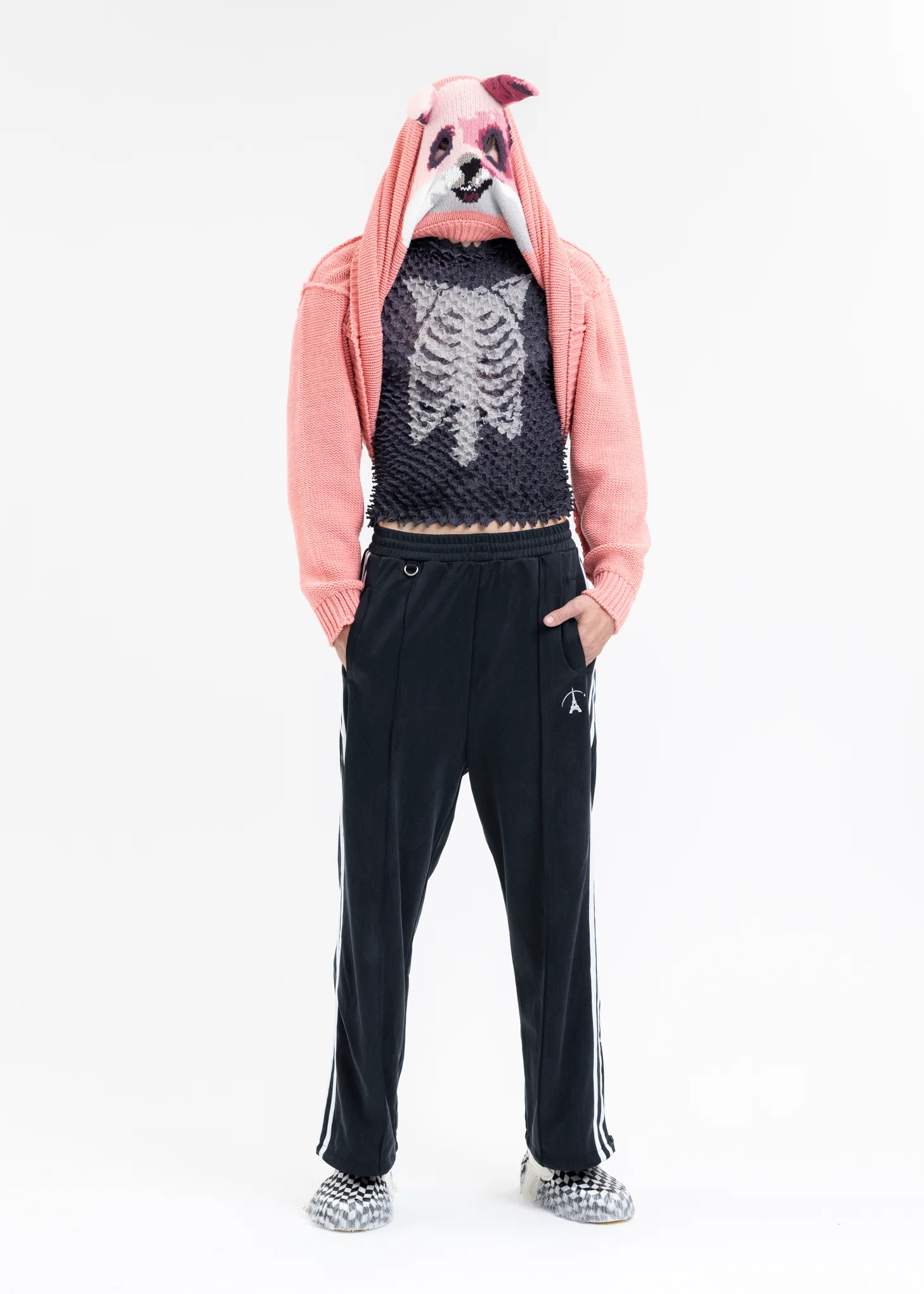 RABBIT HAND-KNITTING JACQUARD PULLOVER - Image 9
