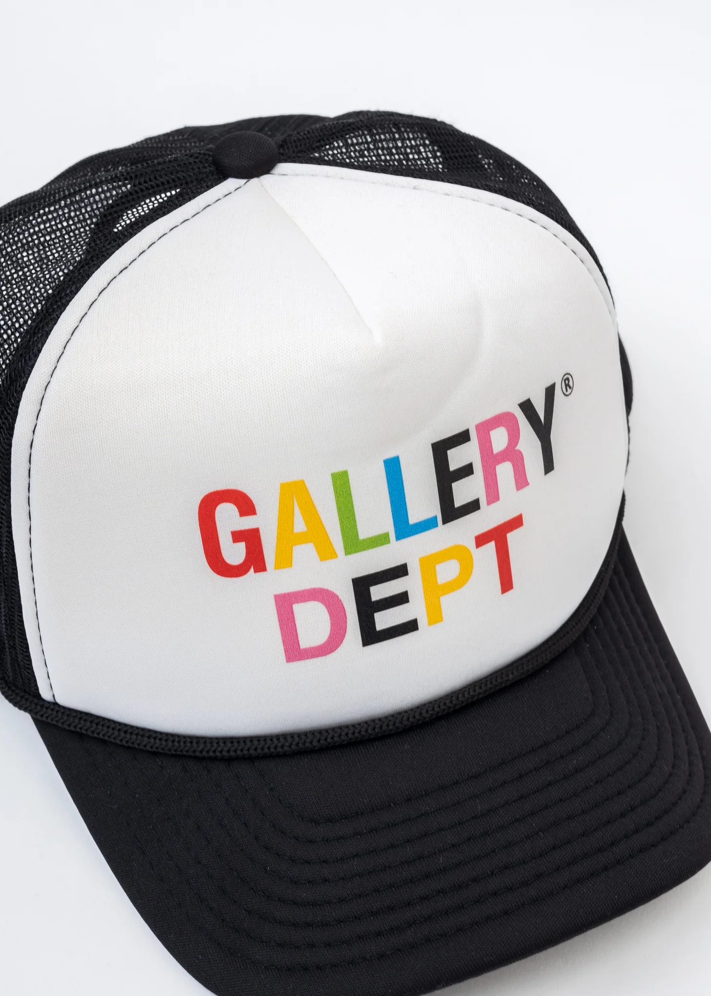 RAINBOW GALLERY DEPT. LOGO PAINTED Trucker Cap - Image 2