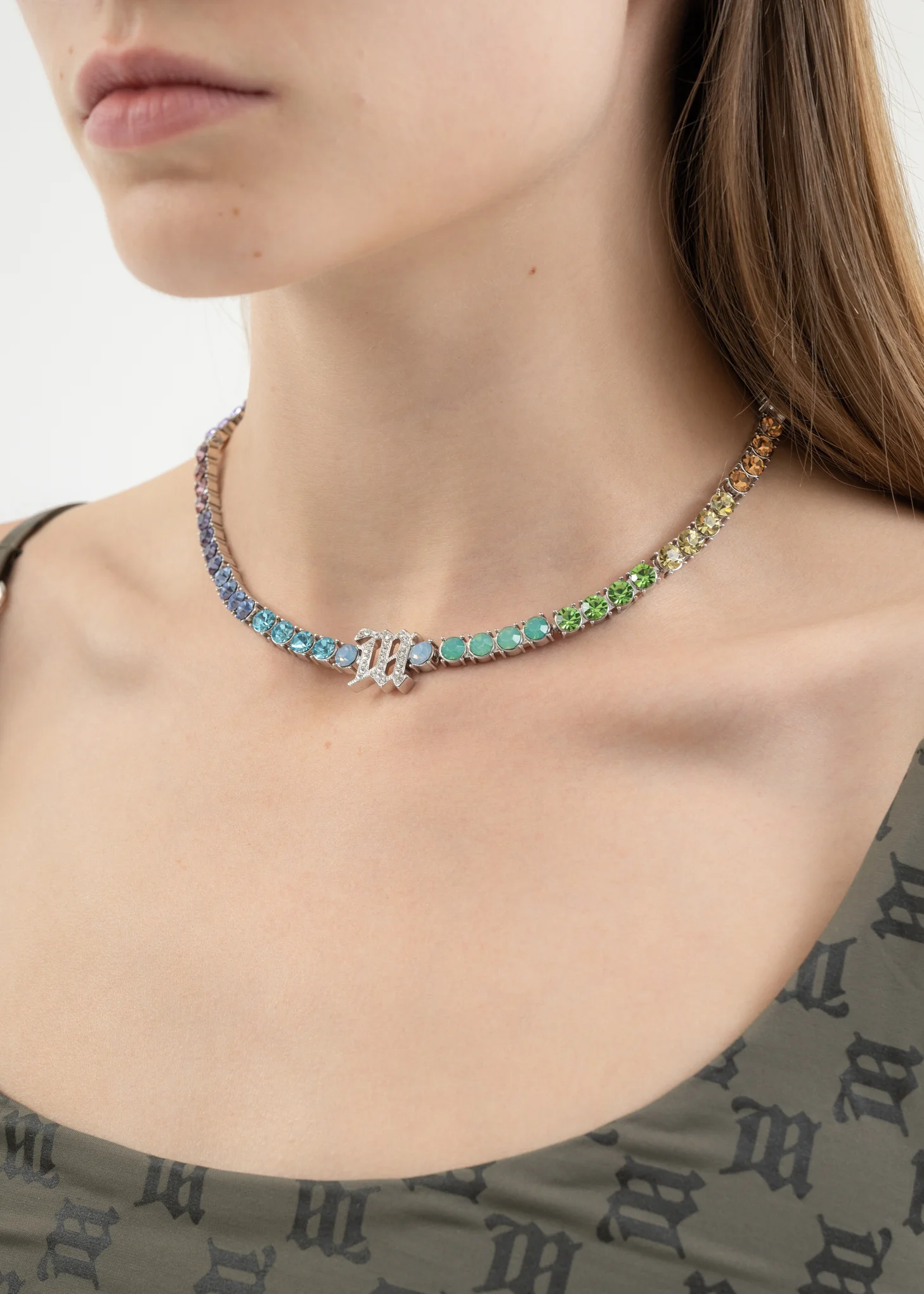 RAINBOW NECKLACE CHOKER M - Image 3