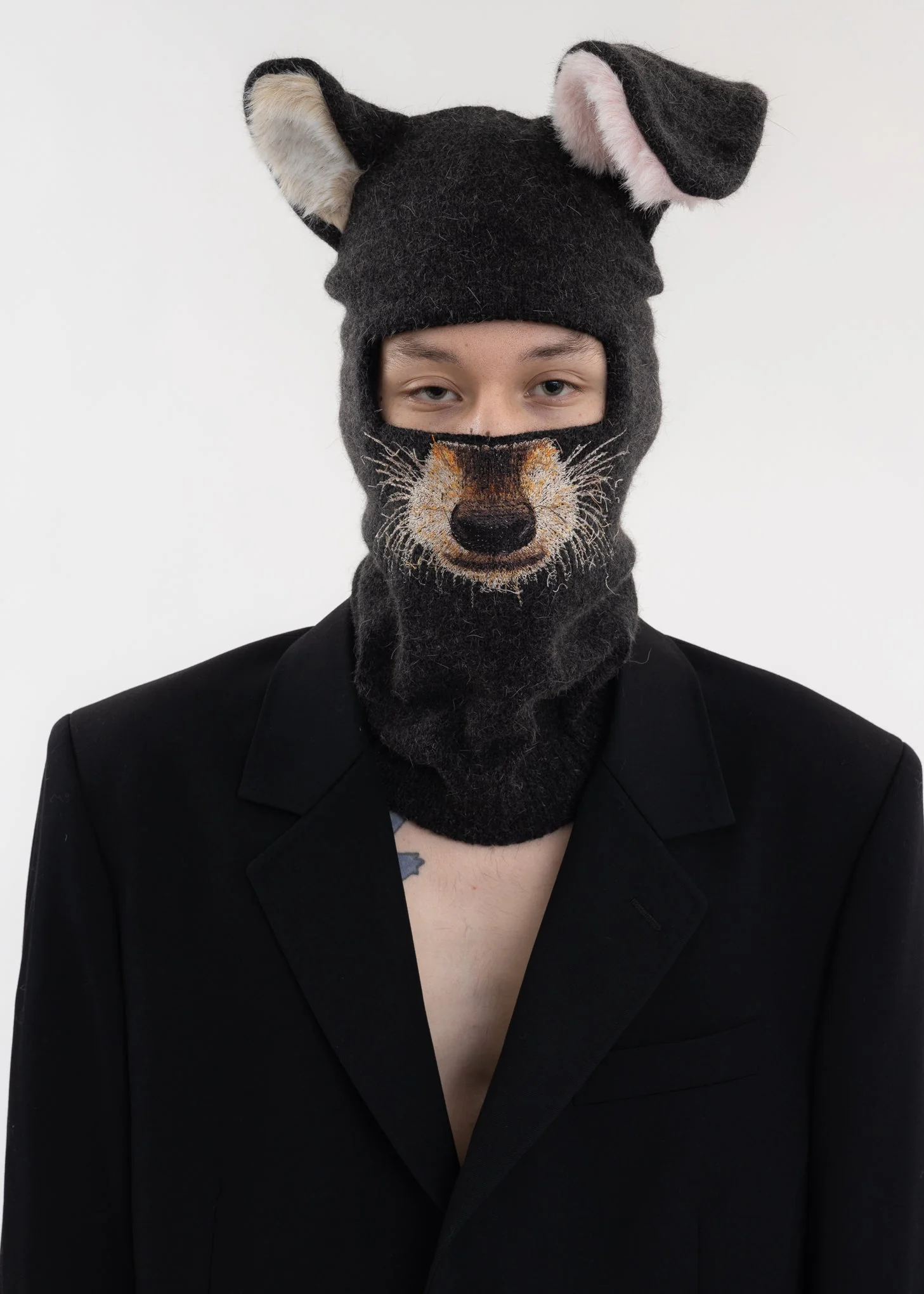 REAL FUR MIX SKI MASK - Image 5