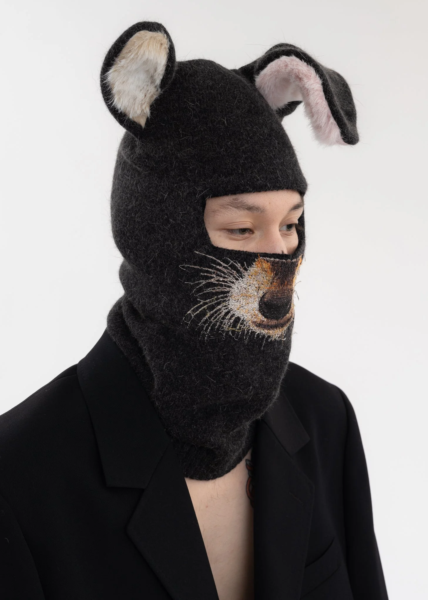 REAL FUR MIX SKI MASK - Image 6