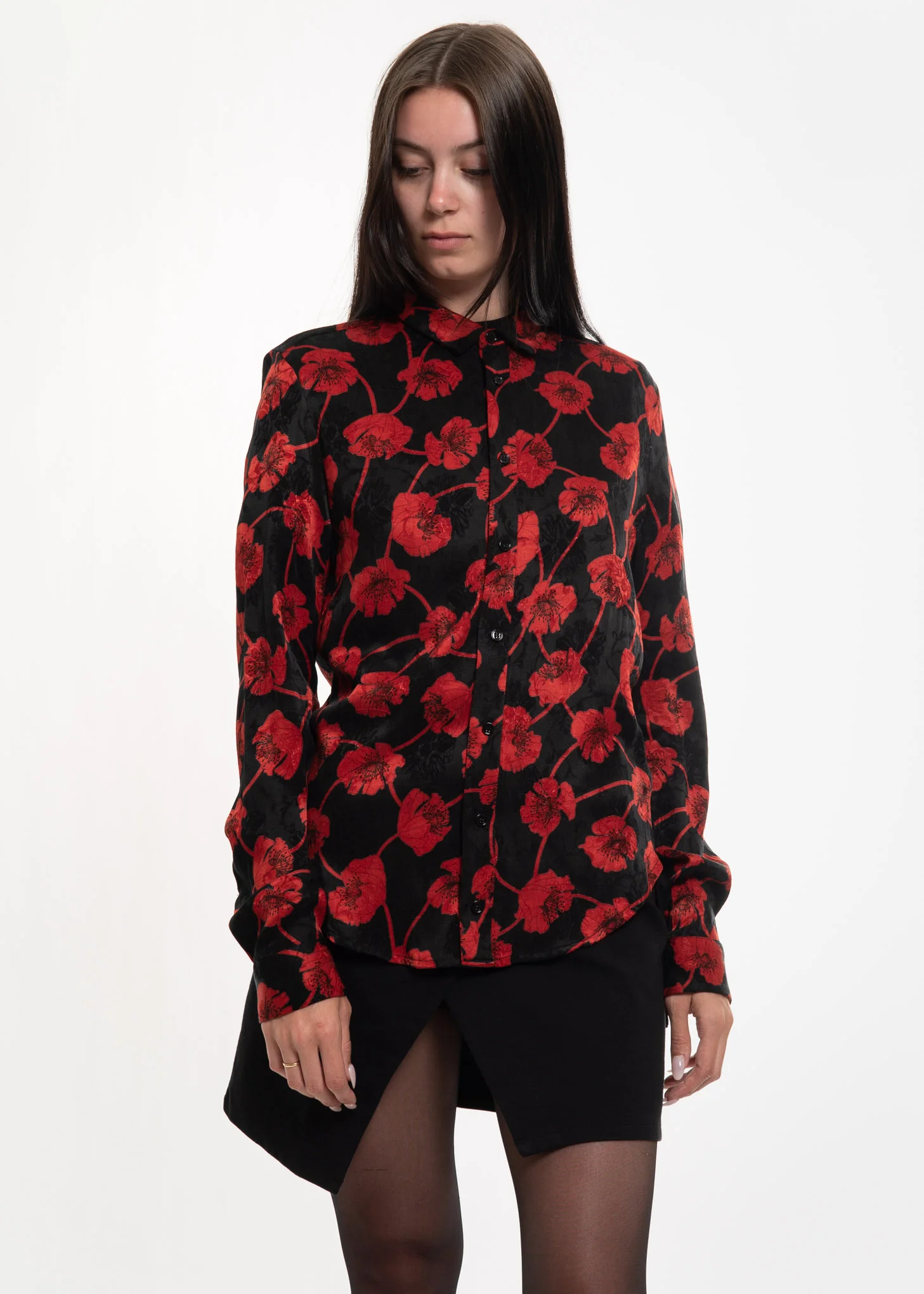 Red and Black Coachella Shirt