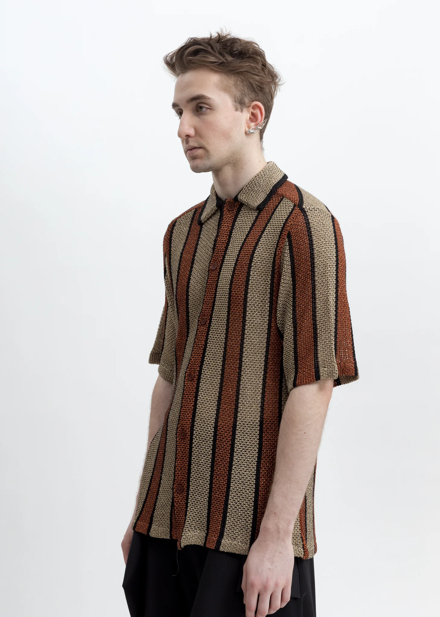 Red And Gold Wes Shirt - Image 3