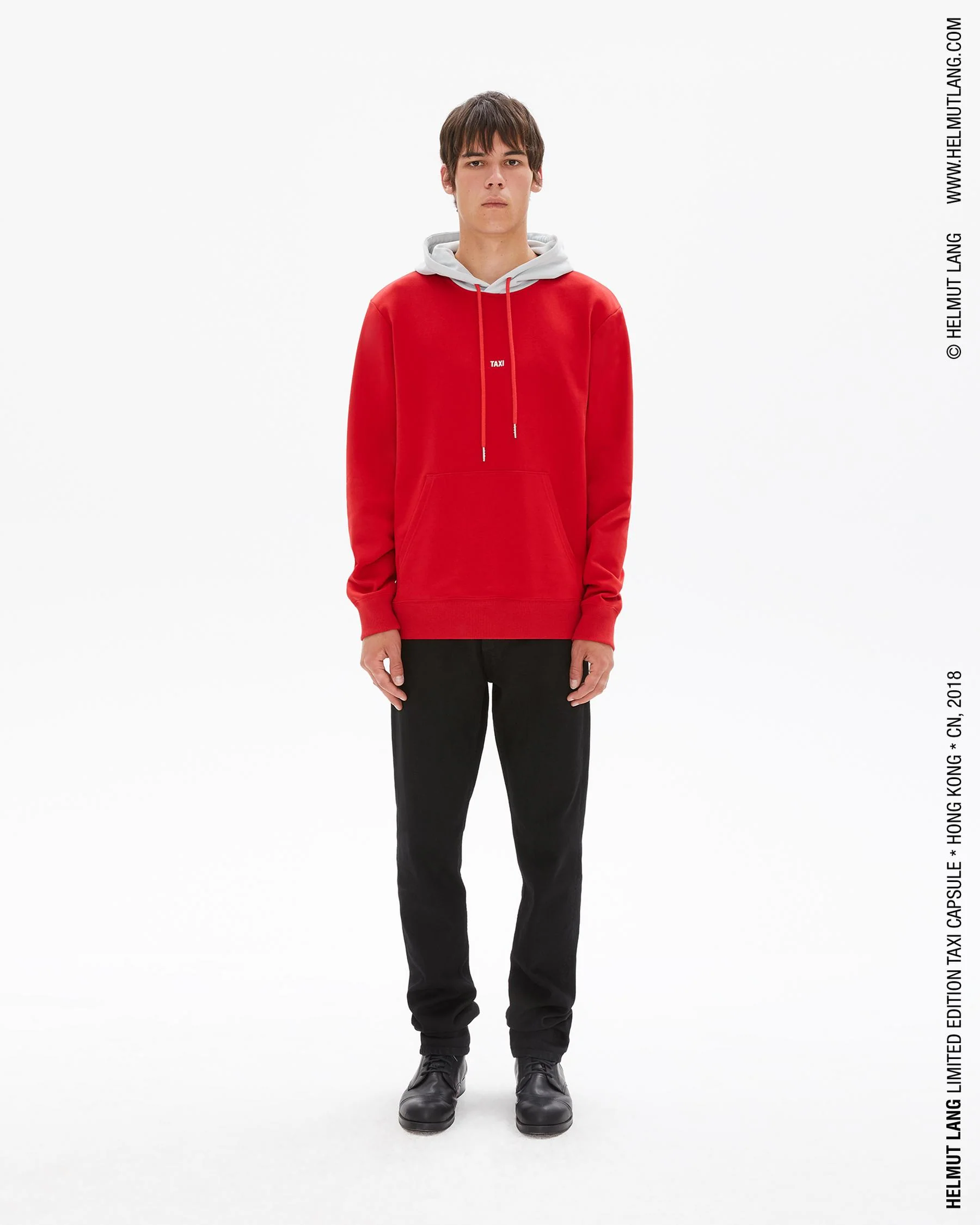 Red and Silver Taxi Hoodie (Hong Kong) - Image 4