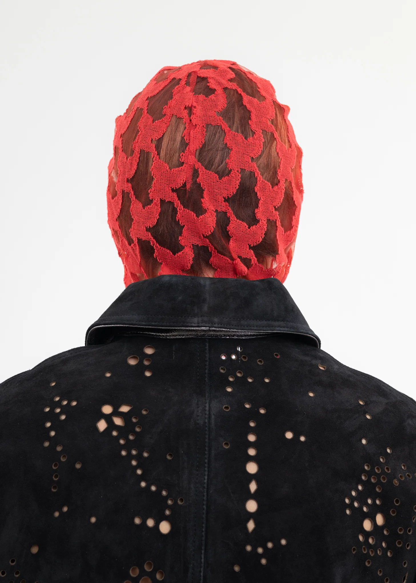 RED ANGEL LACE MASK - Image 2