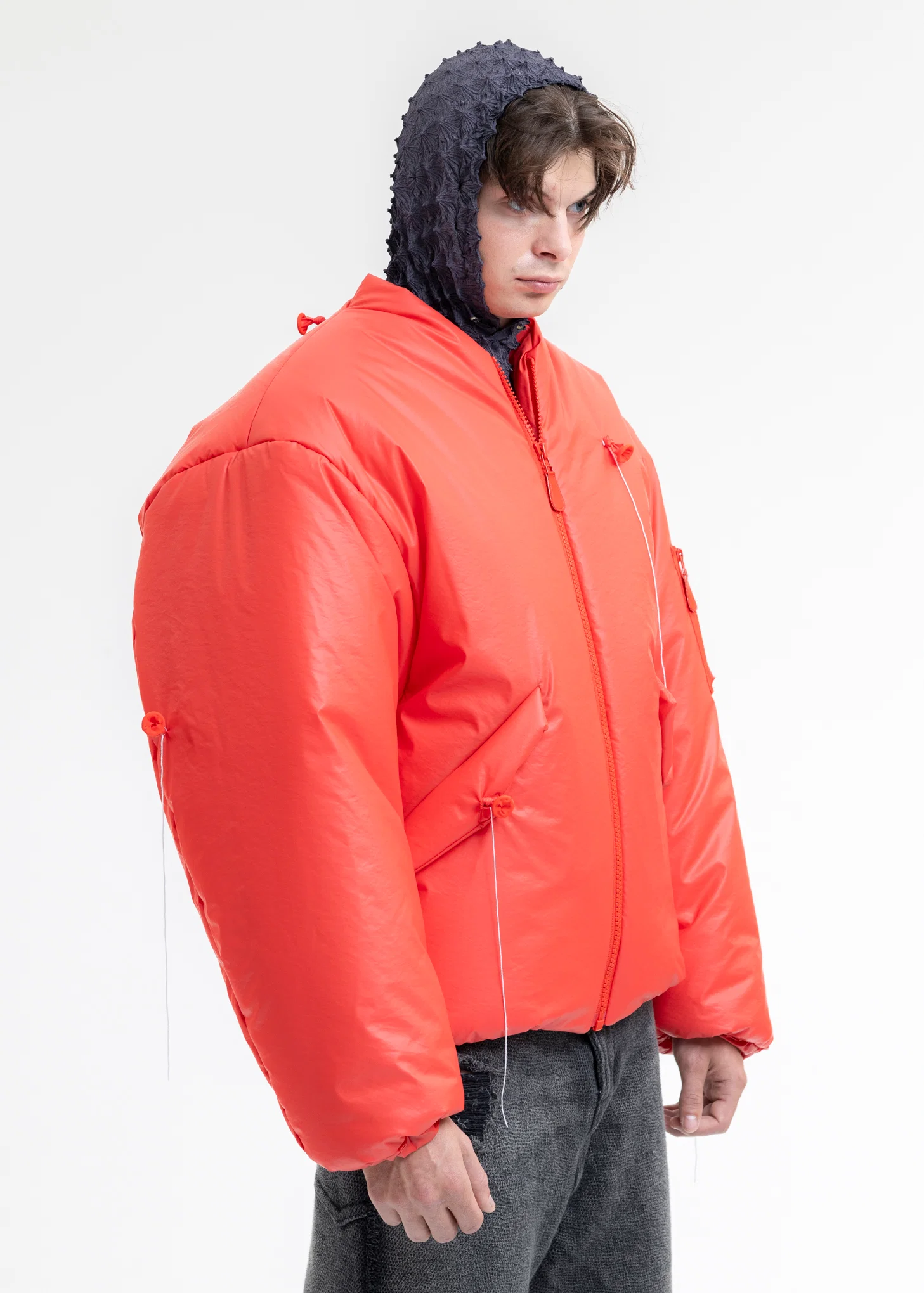 RED BALLOON BOMBER JACKET - Image 4