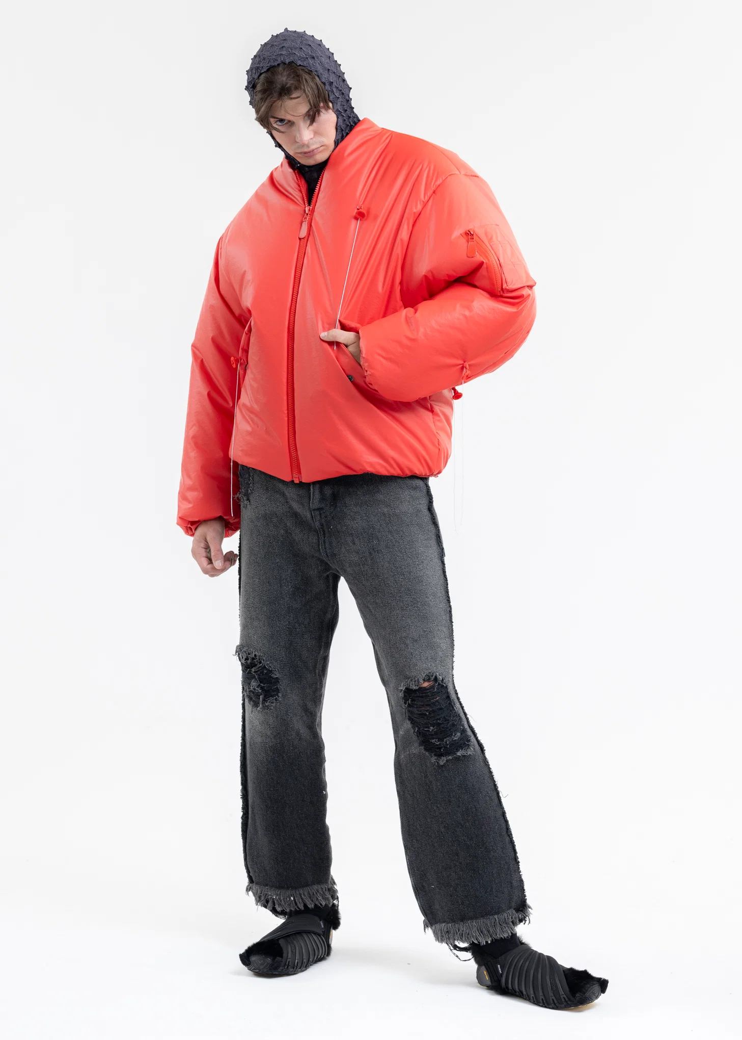 RED BALLOON BOMBER JACKET - Image 6