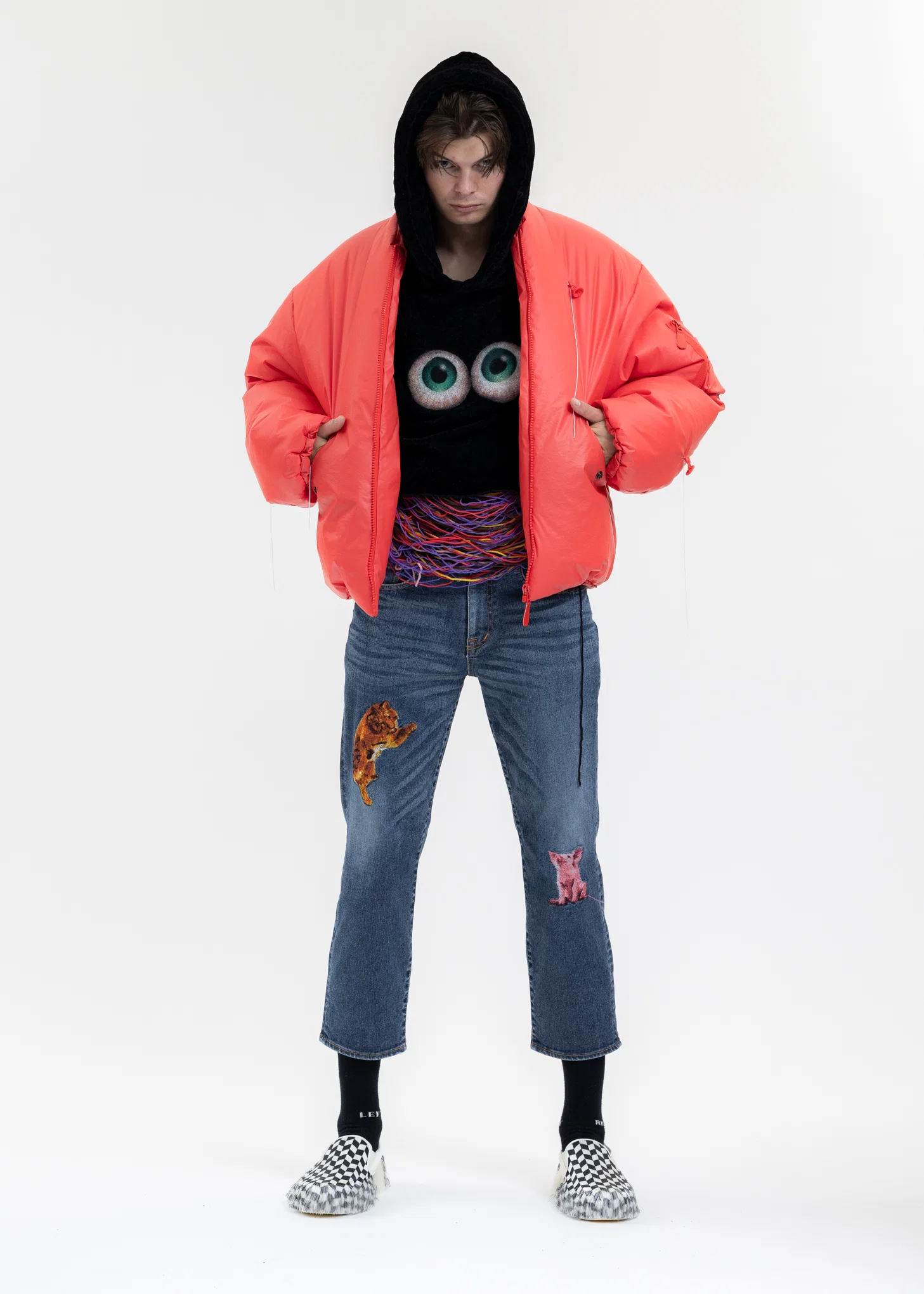RED BALLOON BOMBER JACKET - Image 7
