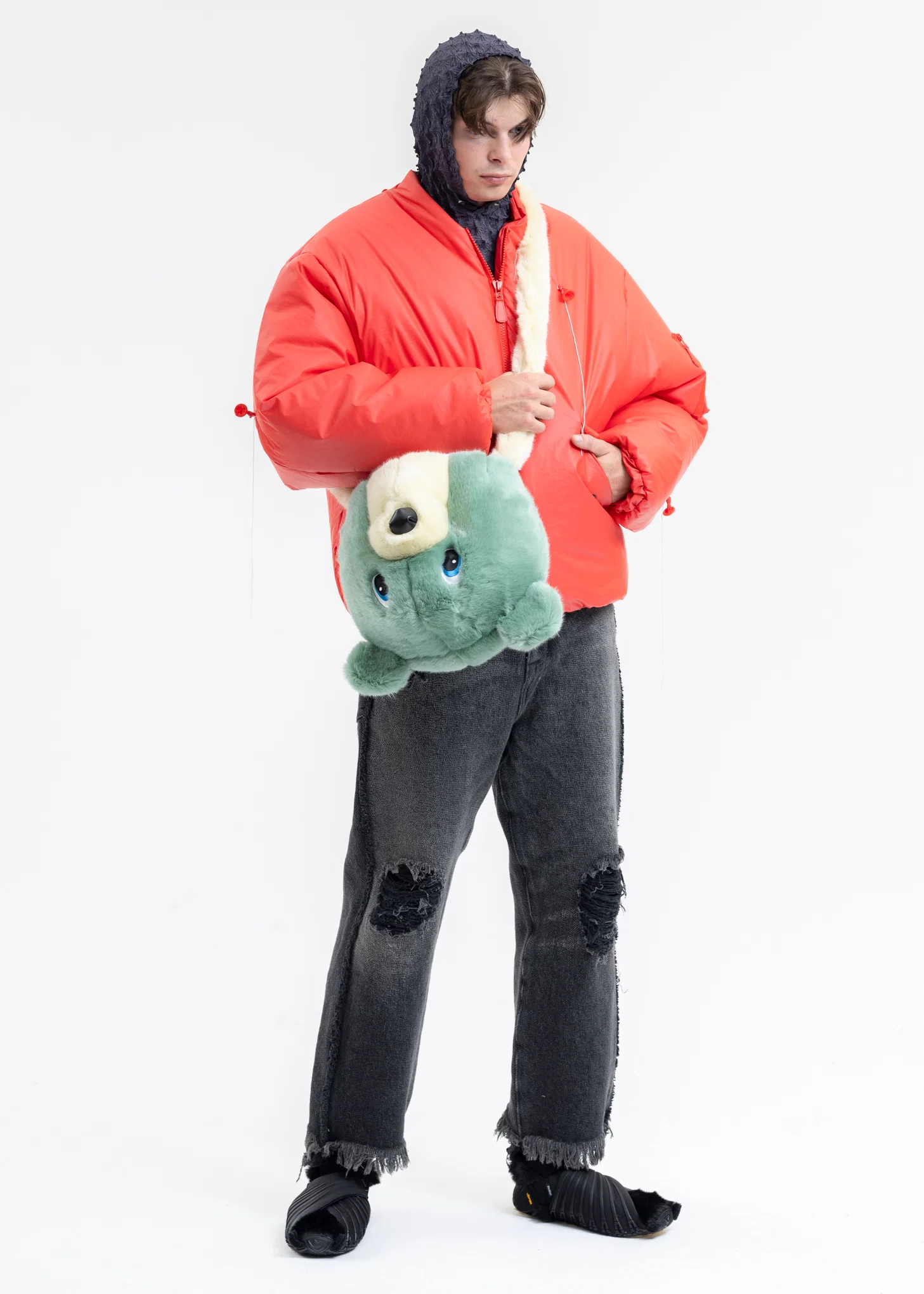 RED BALLOON BOMBER JACKET - Image 8